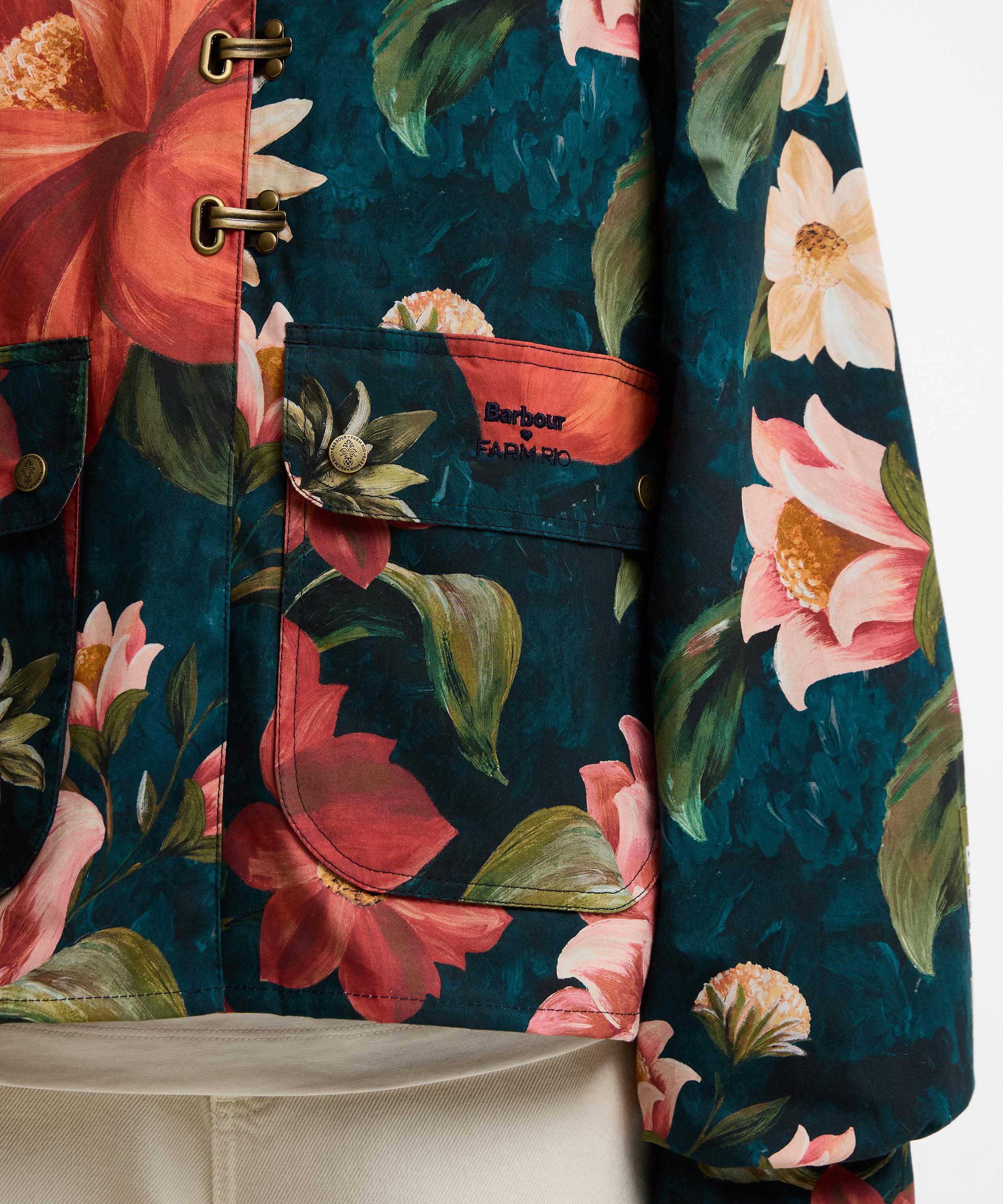 Barbour - x FARM Rio Wild Flower Casual Jacket image number 6