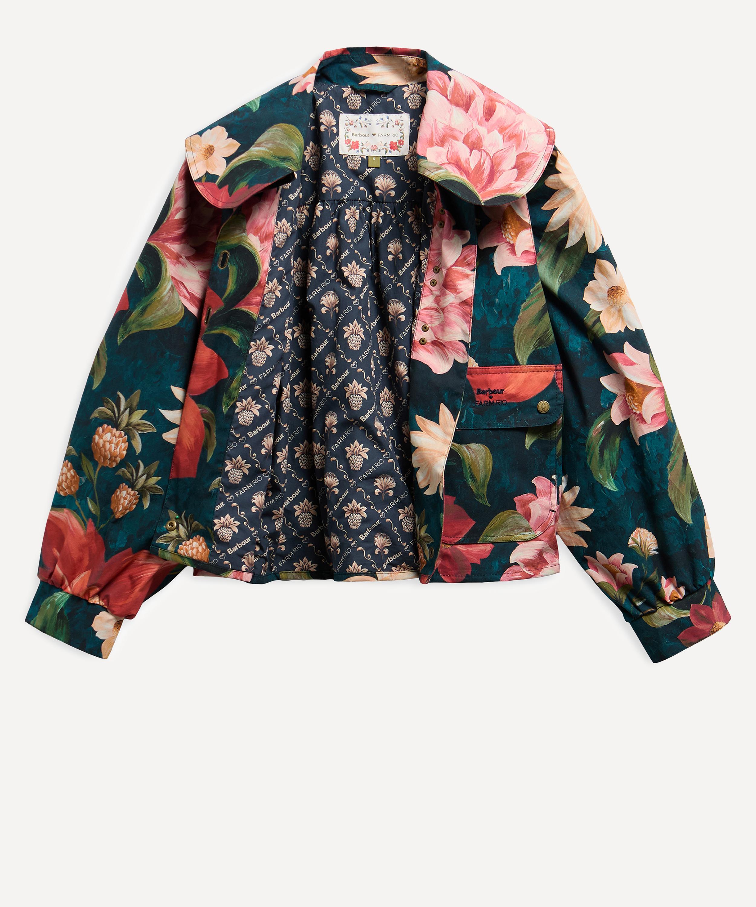 Barbour - x FARM Rio Wild Flower Casual Jacket image number 7