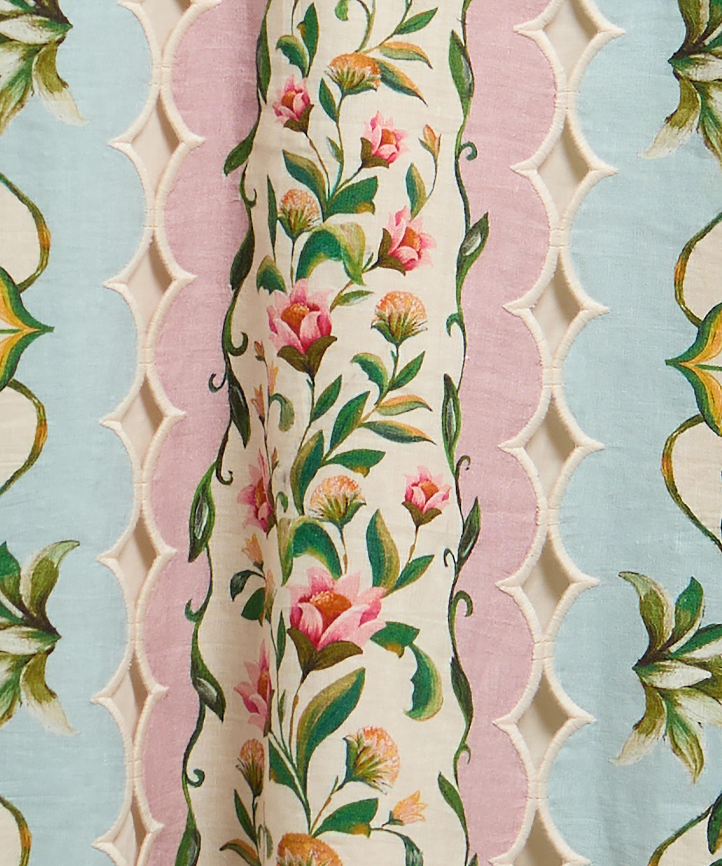 Barbour - x FARM Rio Petal Midi Dress image number 6