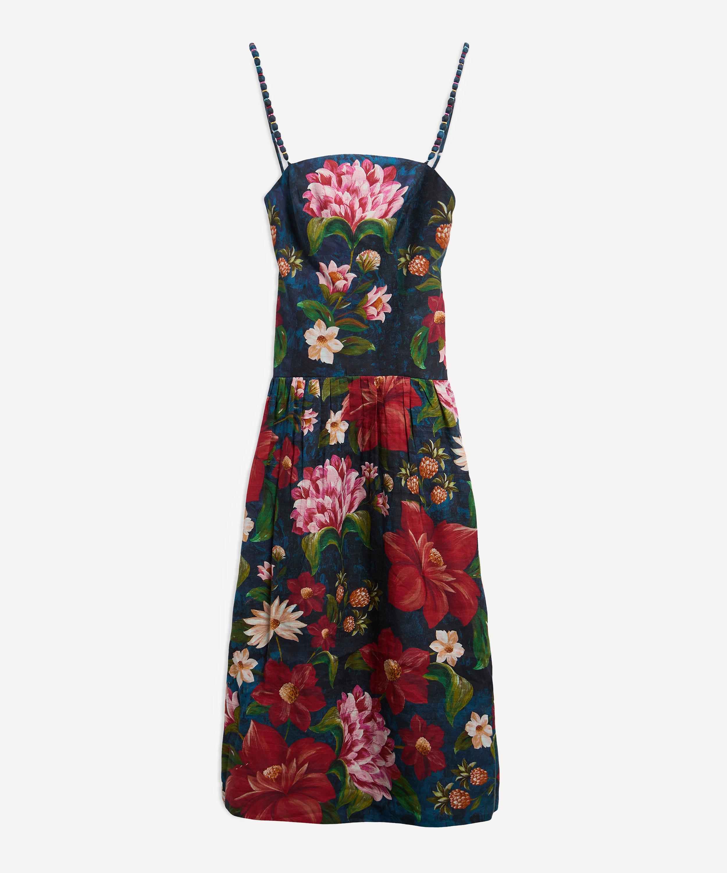 Barbour - x FARM Rio Wild Flower Midi Dress&nbsp;