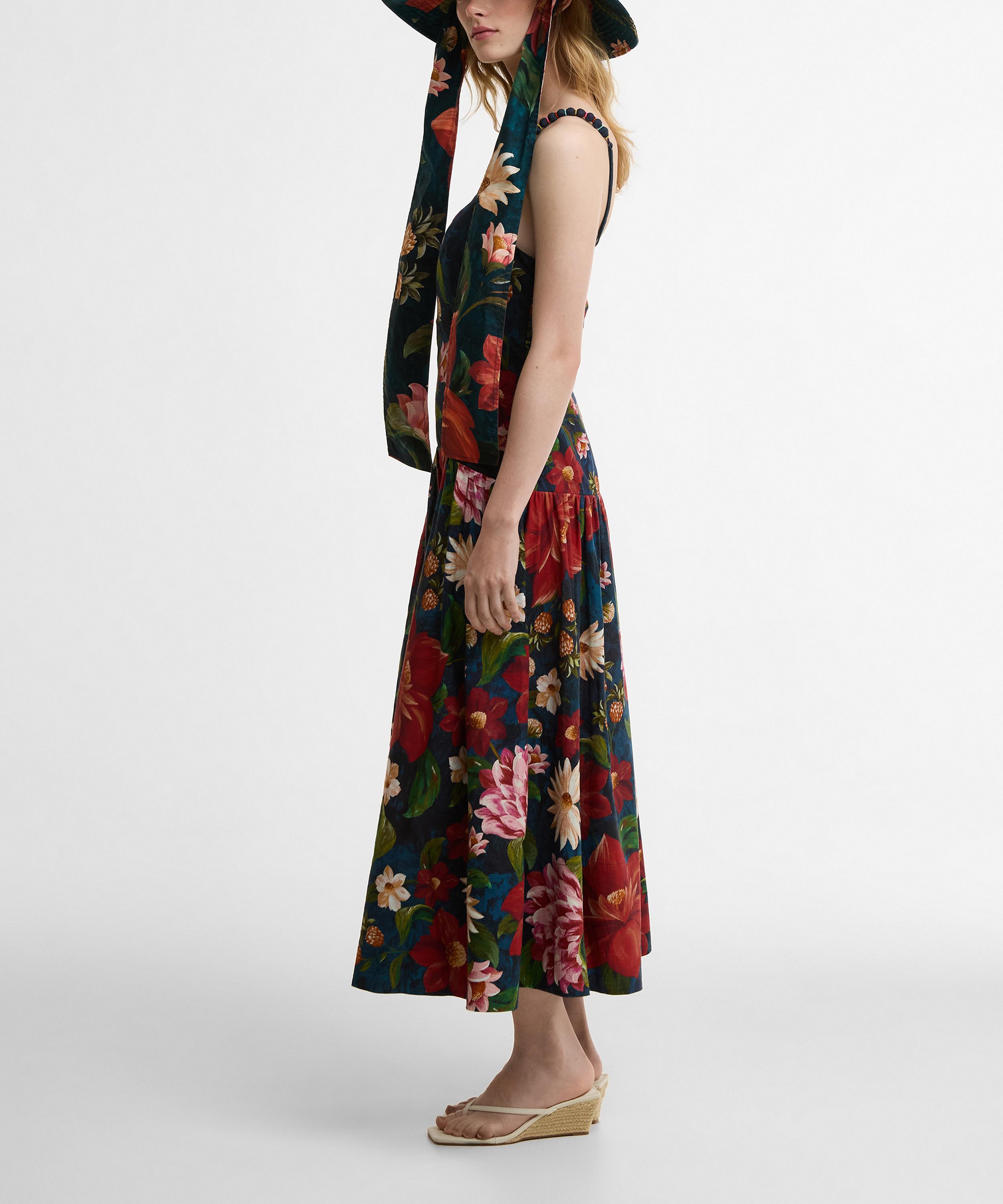 Barbour - x FARM Rio Wild Flower Midi Dress&nbsp; image number 2