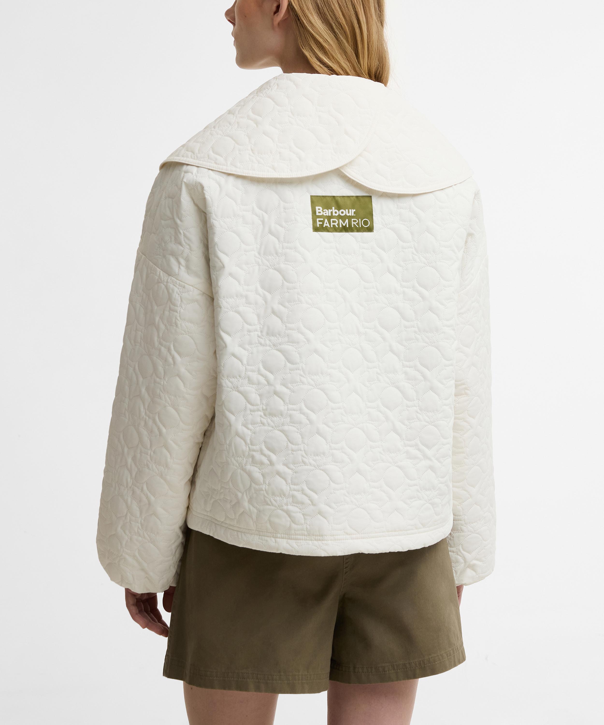 Barbour - x FARM Rio Lotus Quilted Jacket image number 3