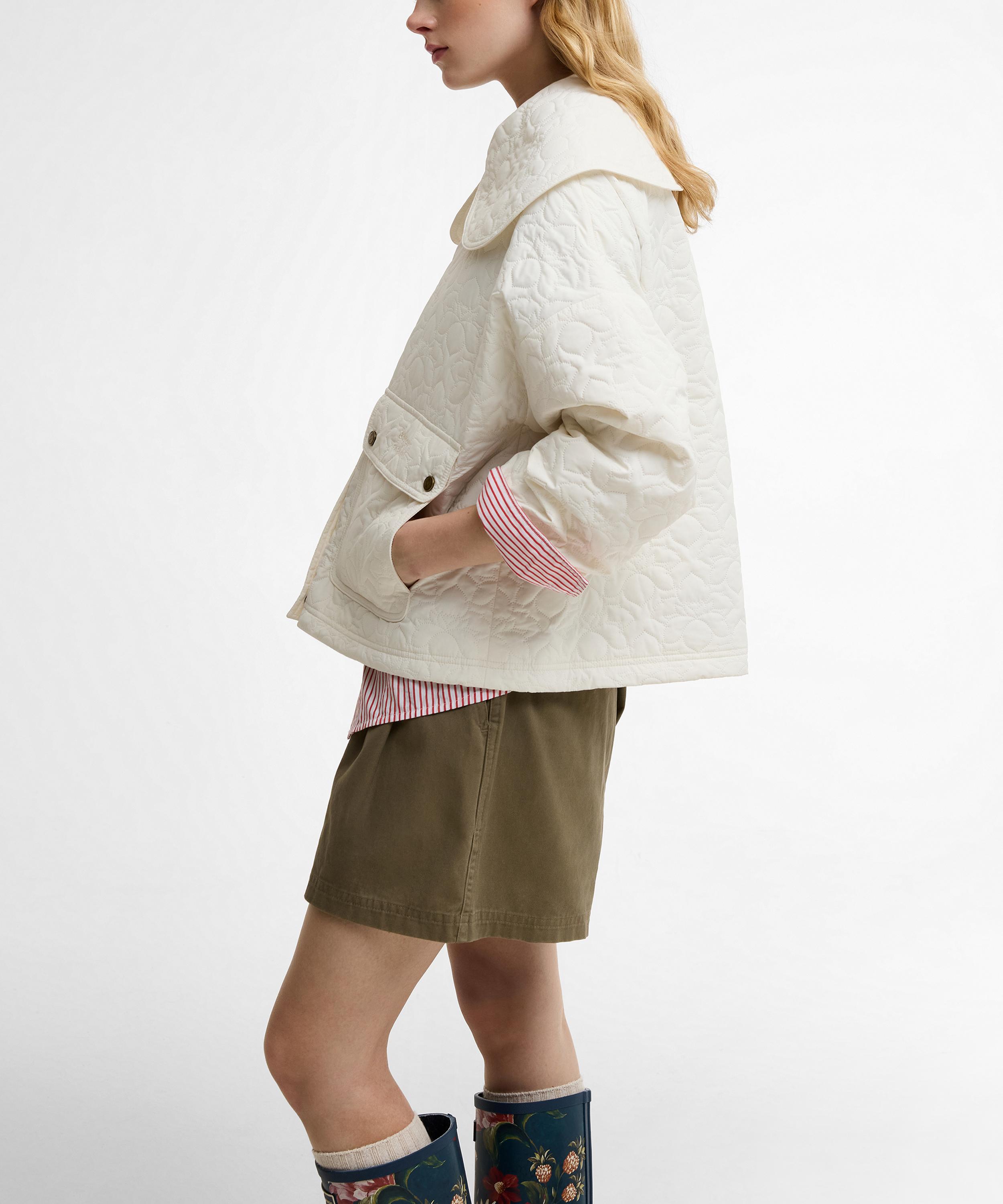 Barbour - x FARM Rio Lotus Quilted Jacket image number 5