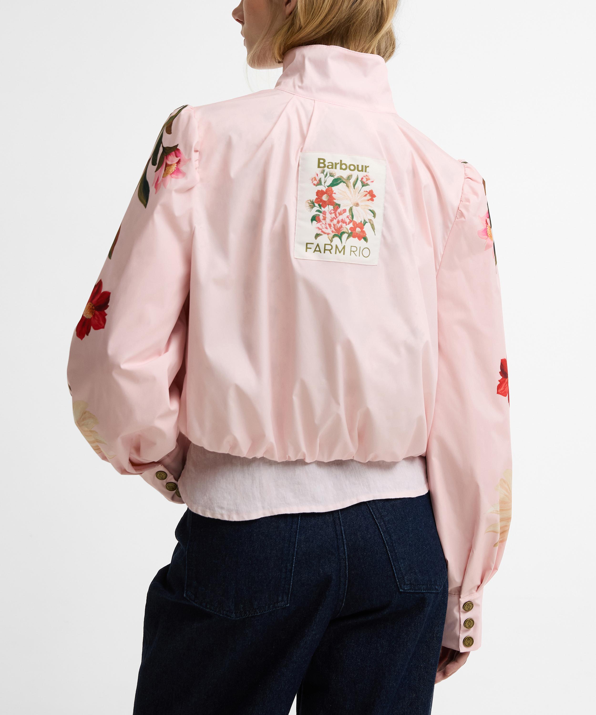 Barbour - x FARM Rio Madalena Showerproof Jacket image number 3