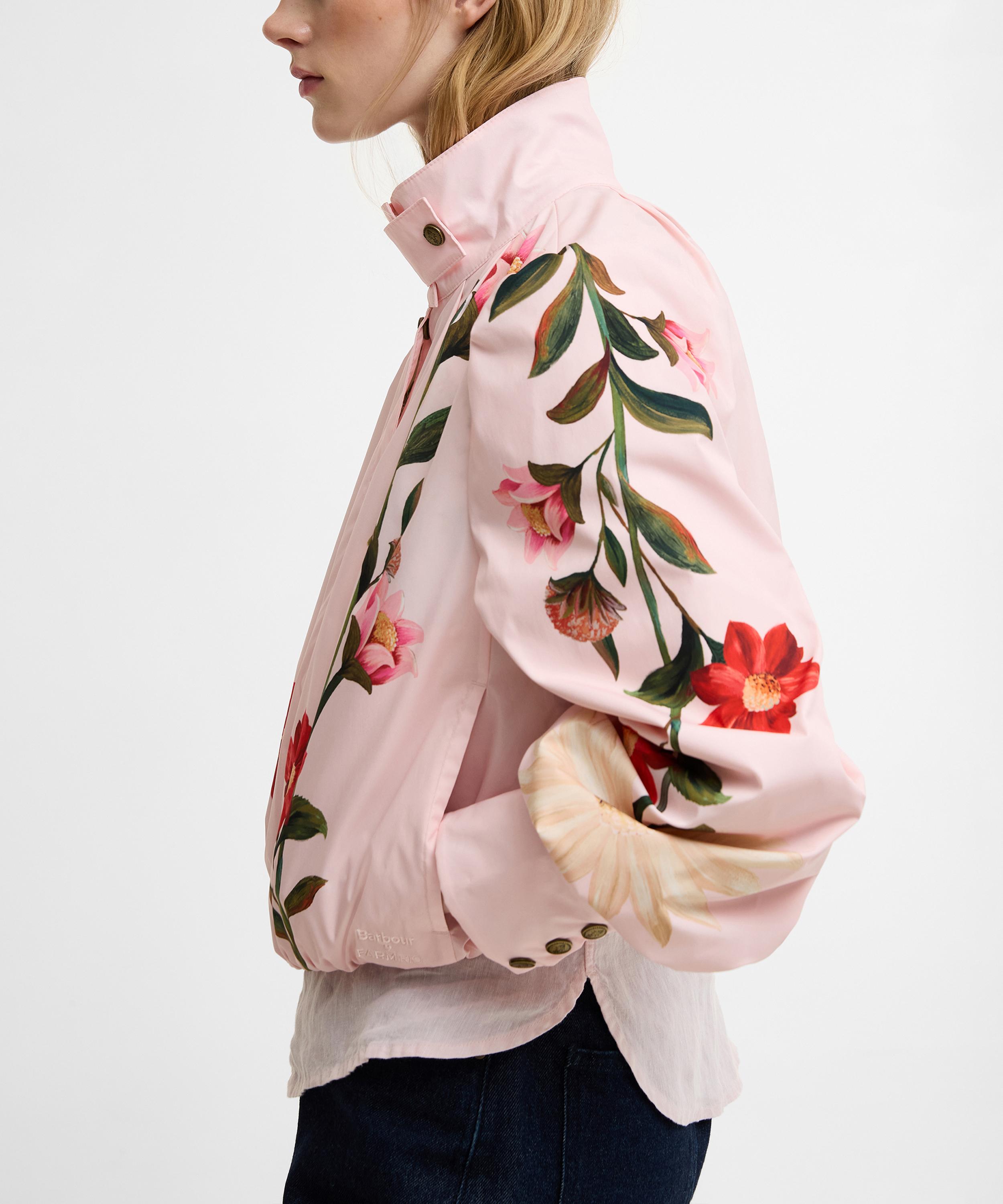 Barbour - x FARM Rio Madalena Showerproof Jacket image number 5