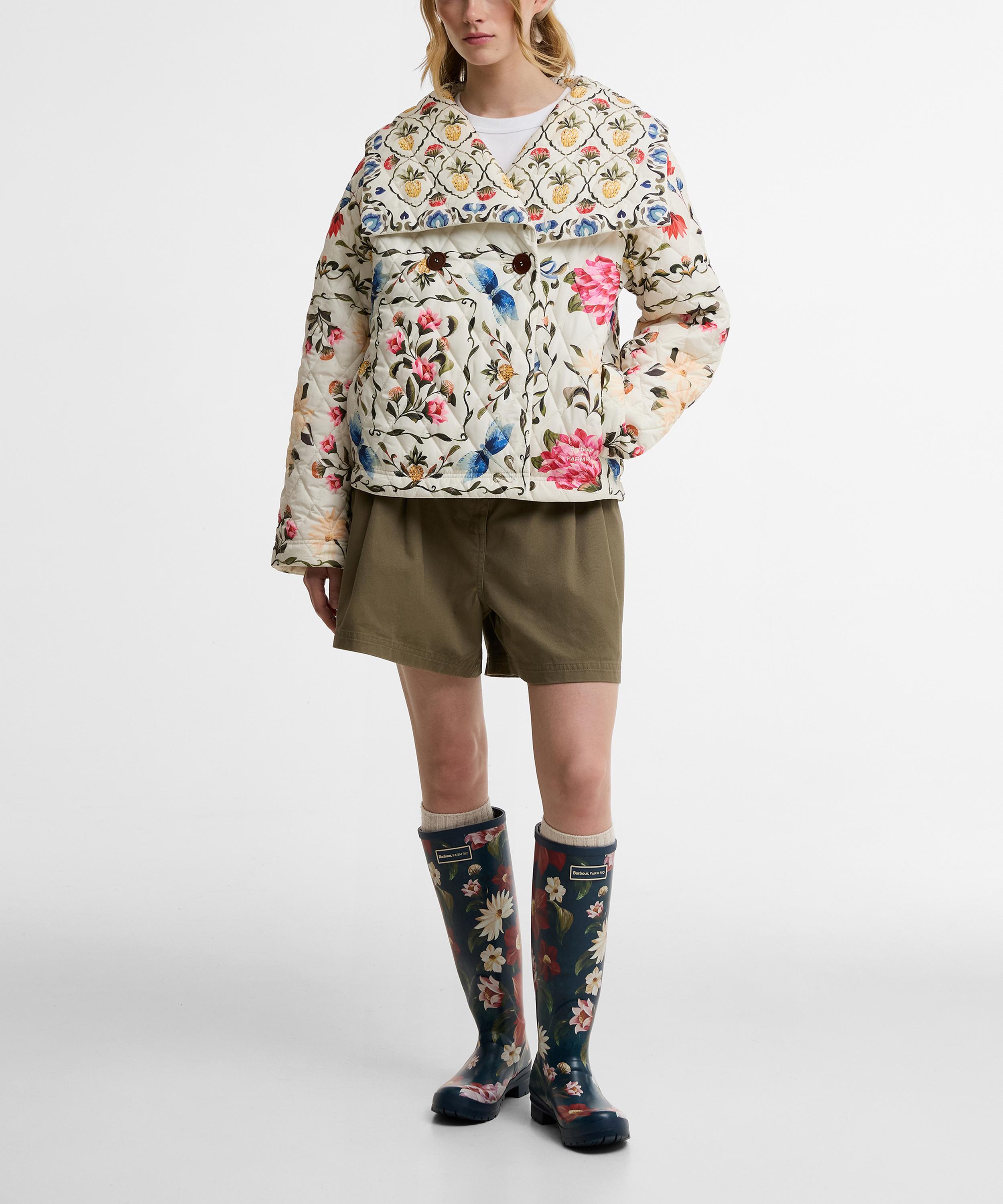 Barbour - x FARM Rio Wild Flower Wellingtons image number 1