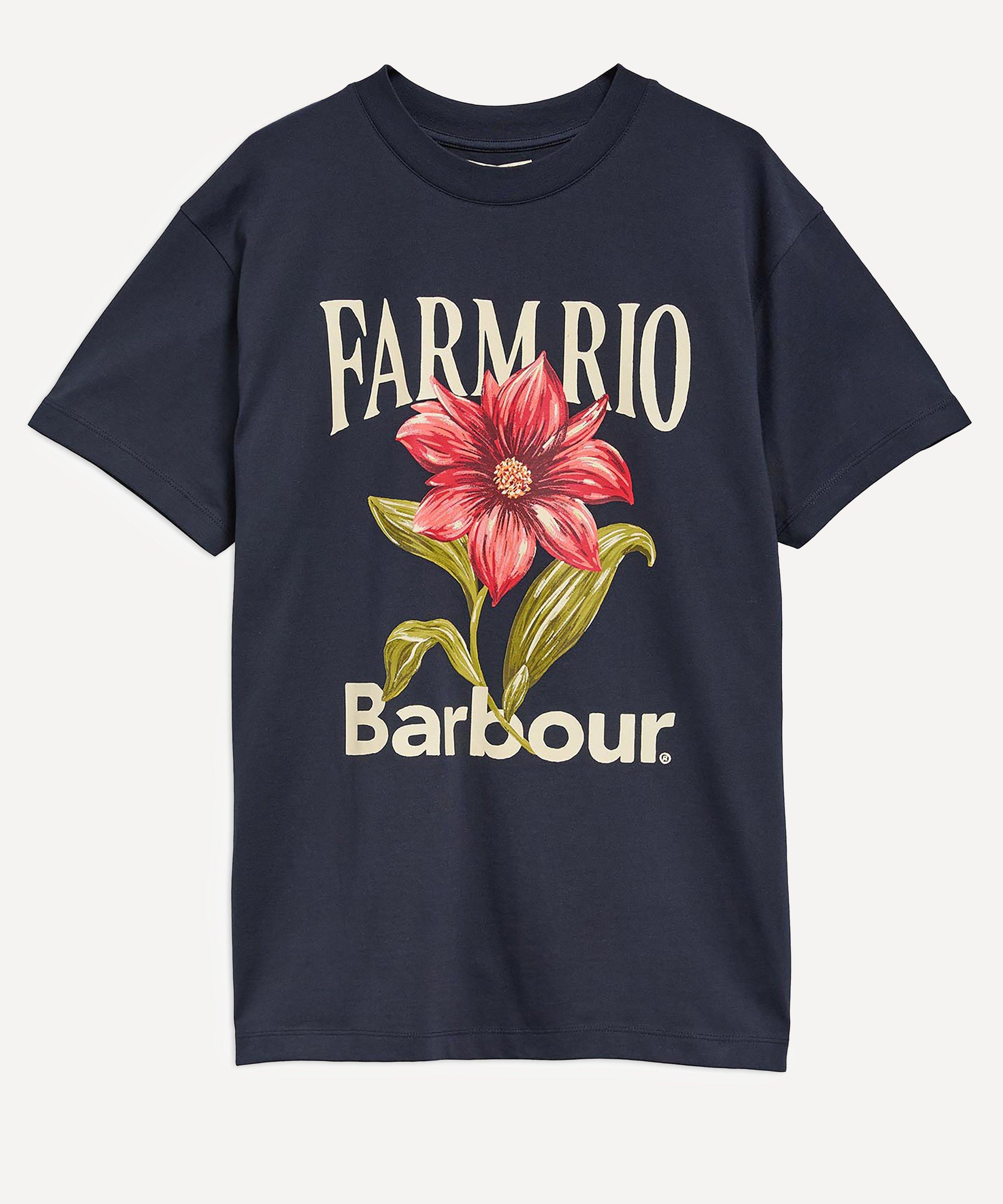 Barbour - x FARM Rio Wild Flower Oversized Graphic T-Shirt