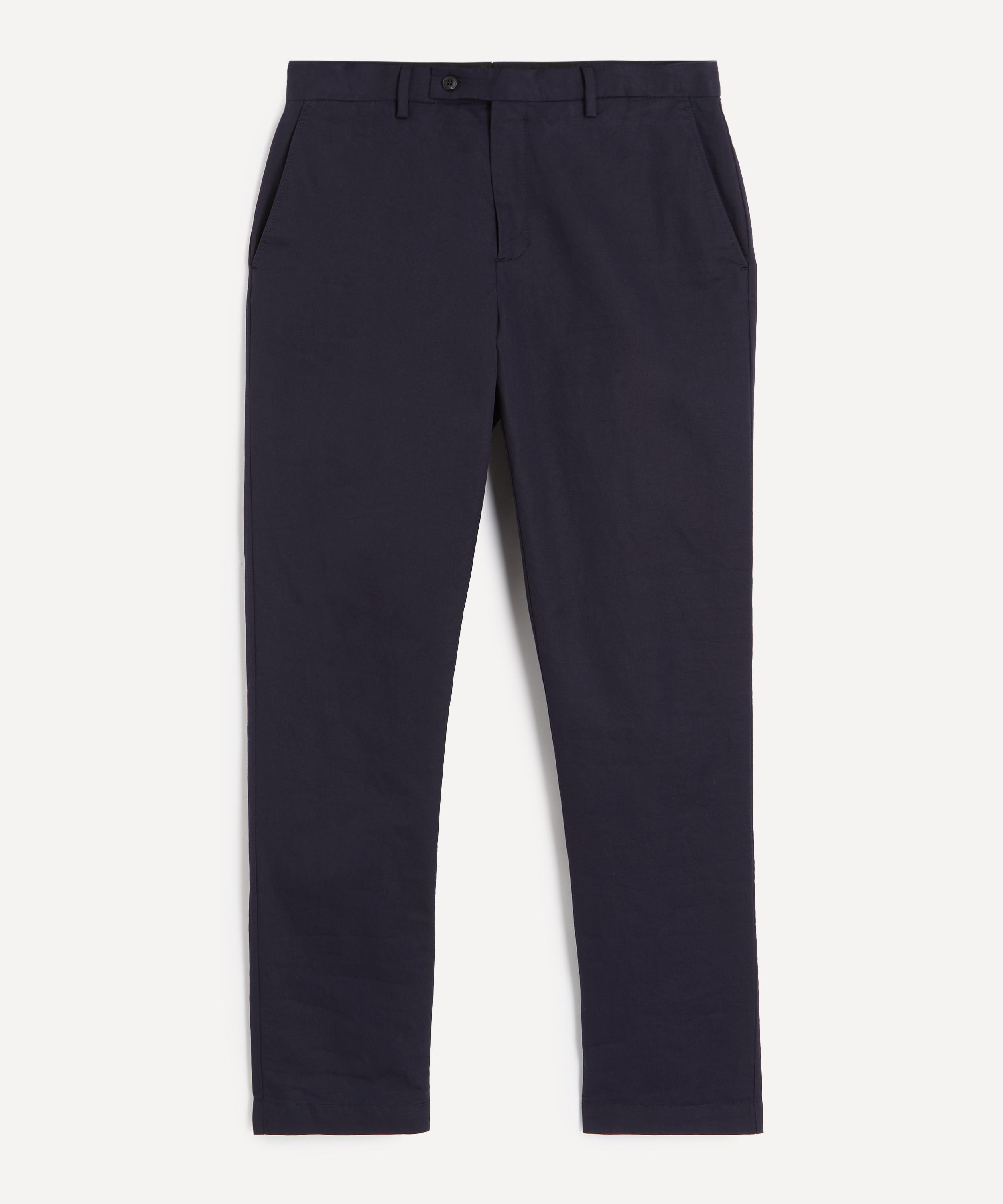 Sunspel - Garment-Dyed Twill Straight-Leg Trousers