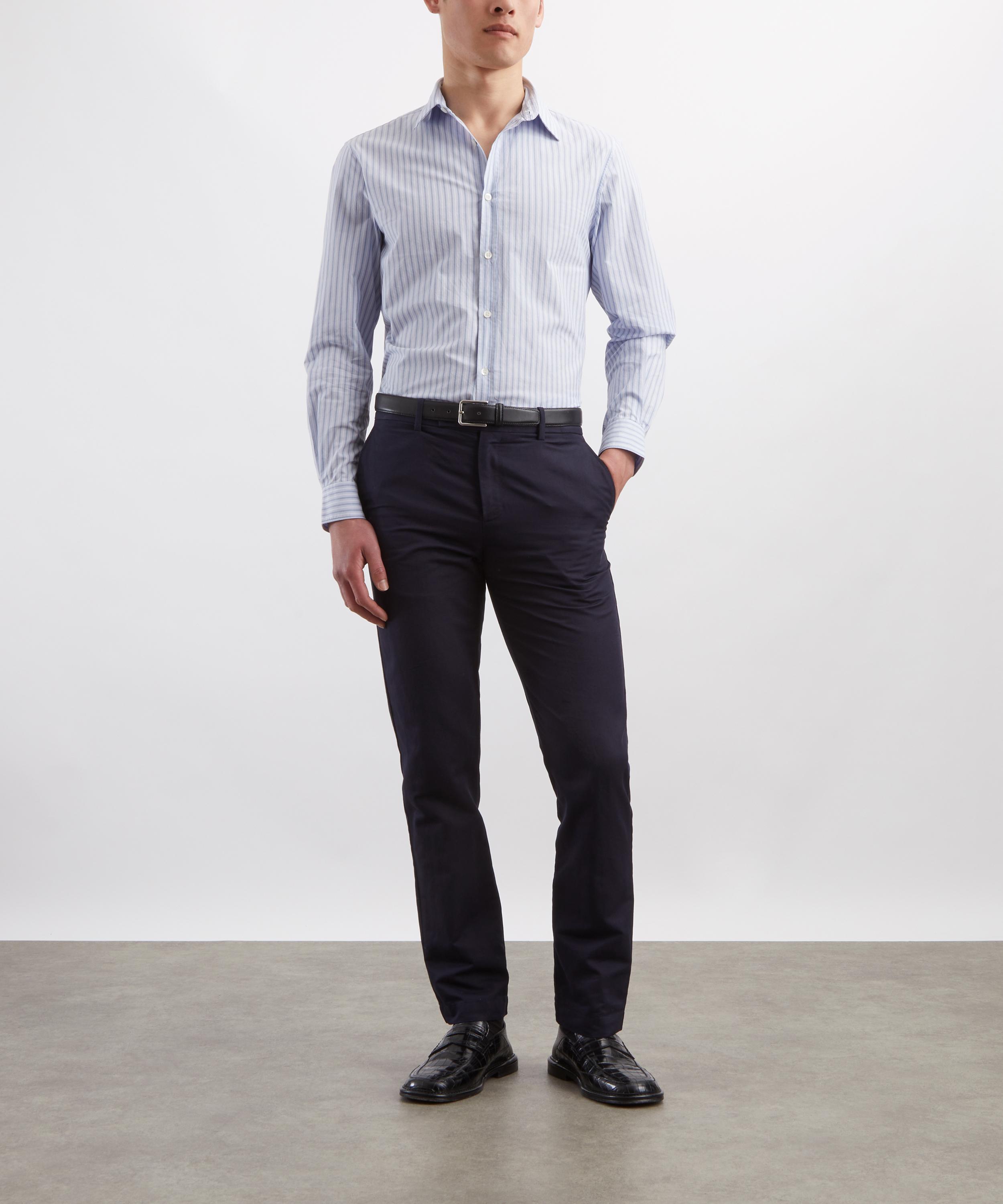 Sunspel - Garment-Dyed Twill Straight-Leg Trousers image number 1