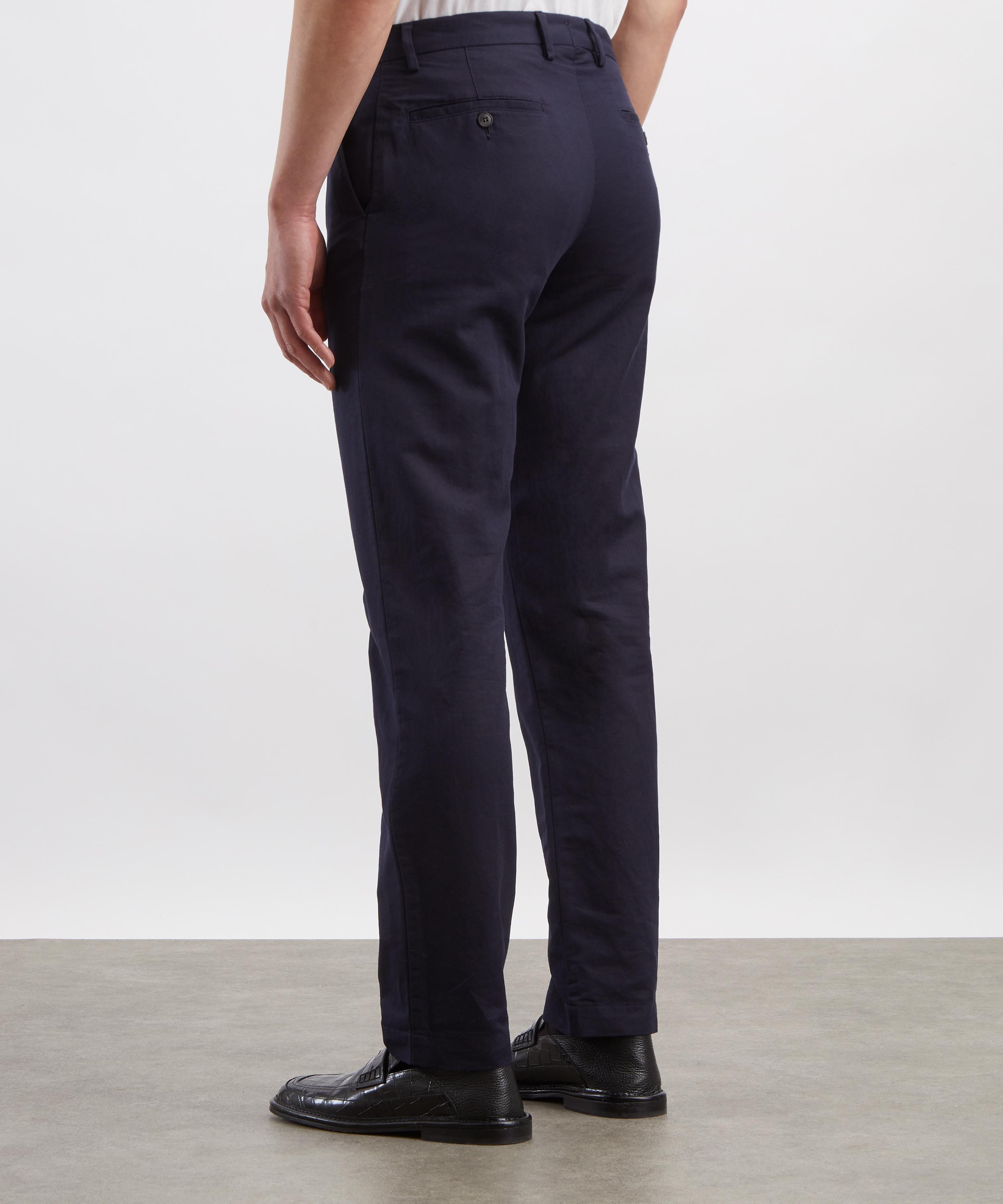 Sunspel - Garment-Dyed Twill Straight-Leg Trousers image number 3
