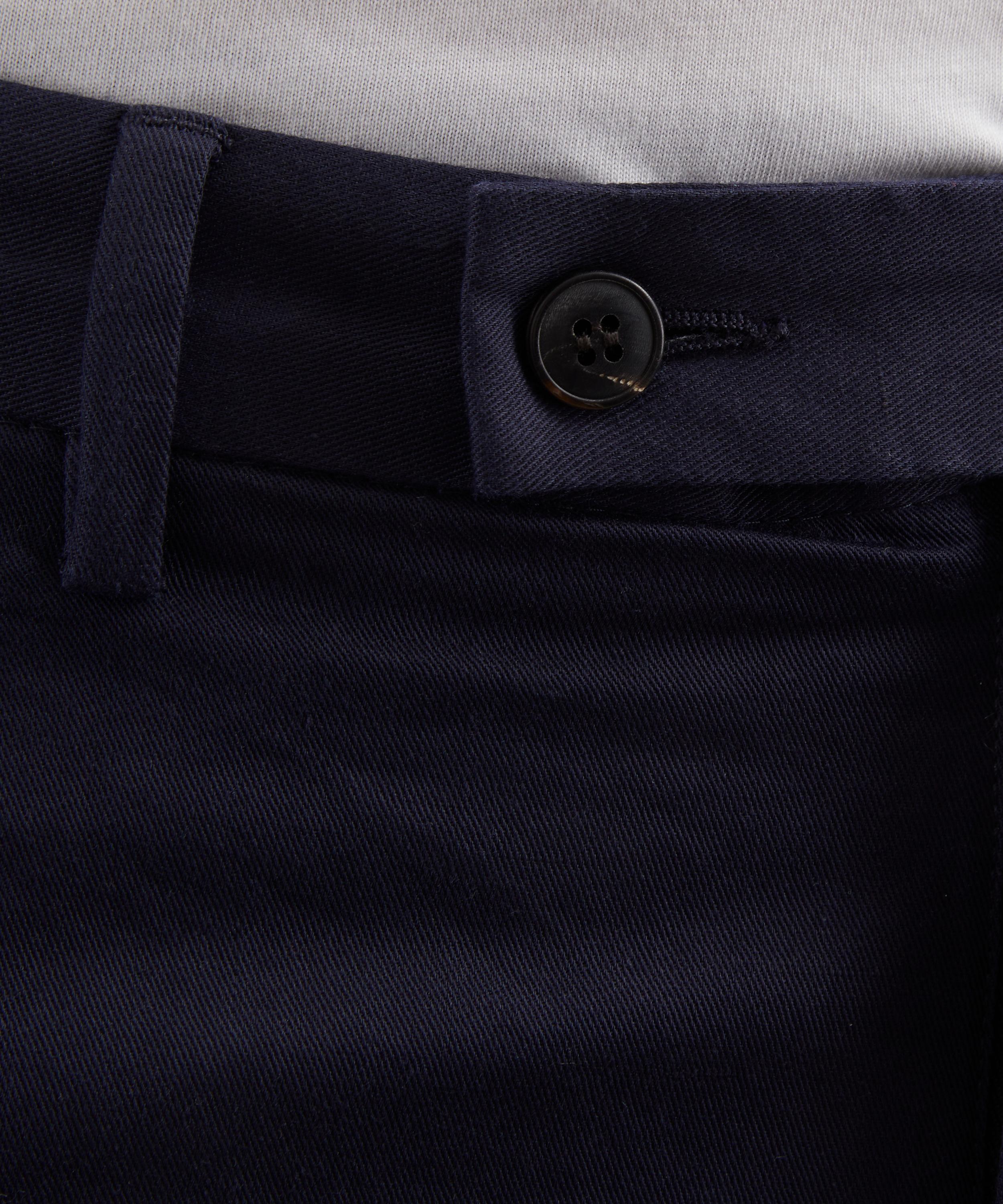 Sunspel - Garment-Dyed Twill Straight-Leg Trousers image number 4