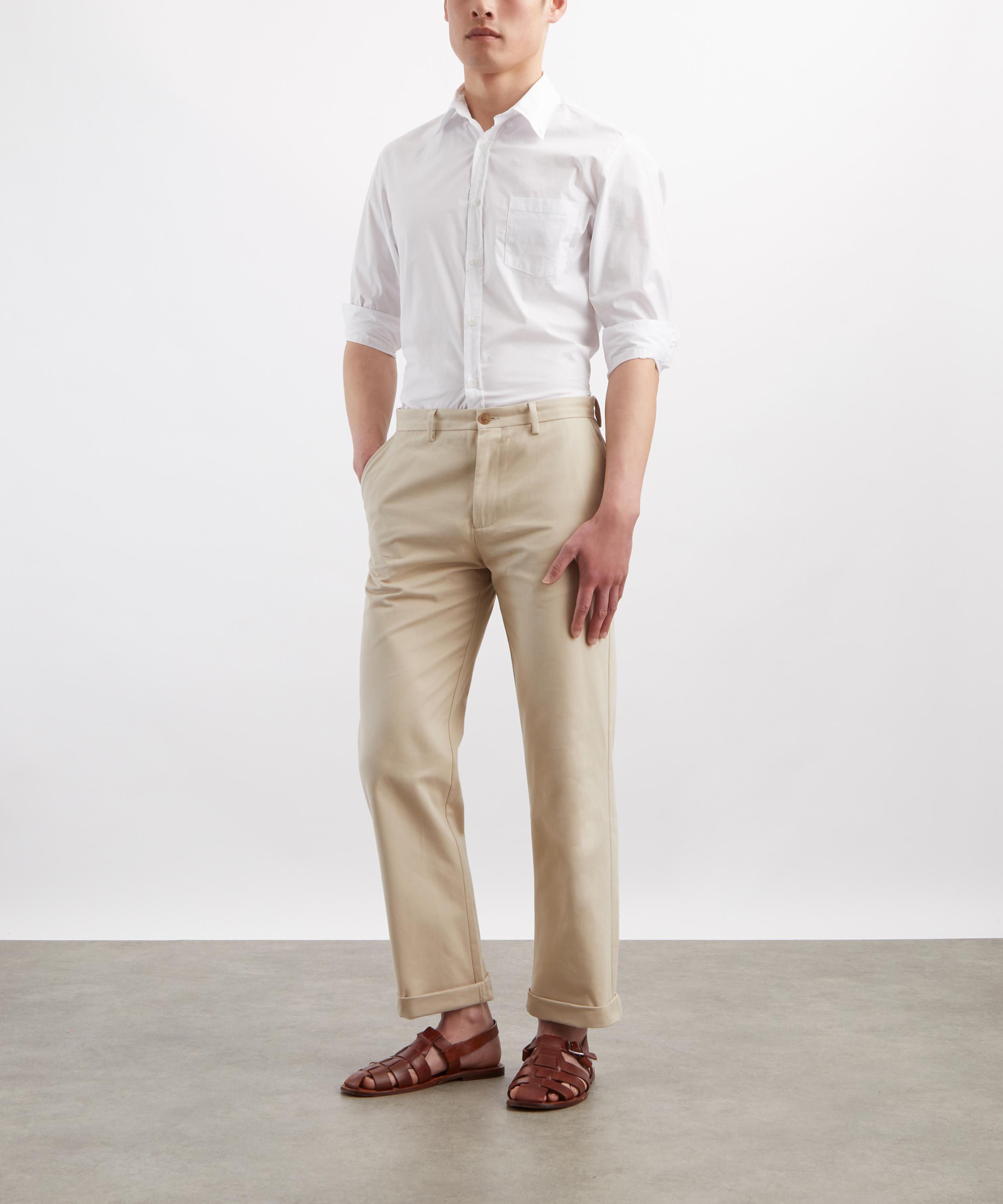 Sunspel - White Button-Down Shirt image number 1
