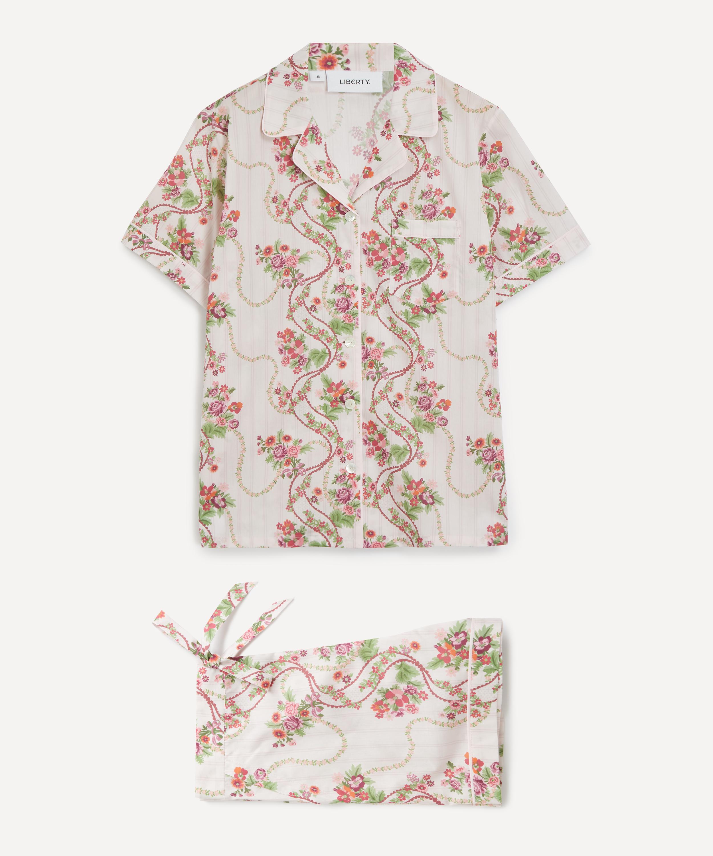 Liberty - Bridgerton || Ribbon Cascade Short Relaxed Pyjama Set