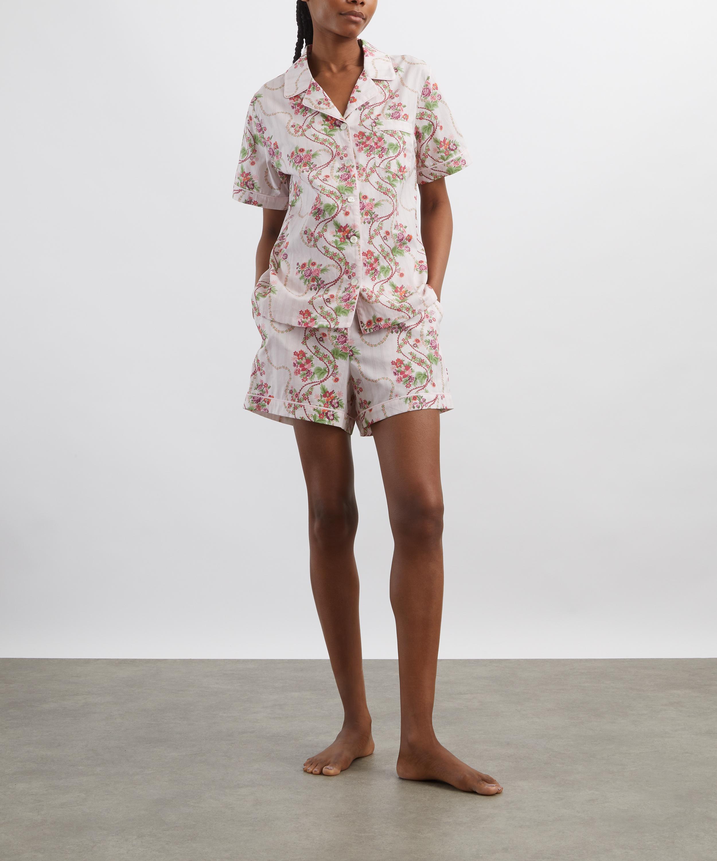 Liberty - Bridgerton || Ribbon Cascade Short Relaxed Pyjama Set image number 1