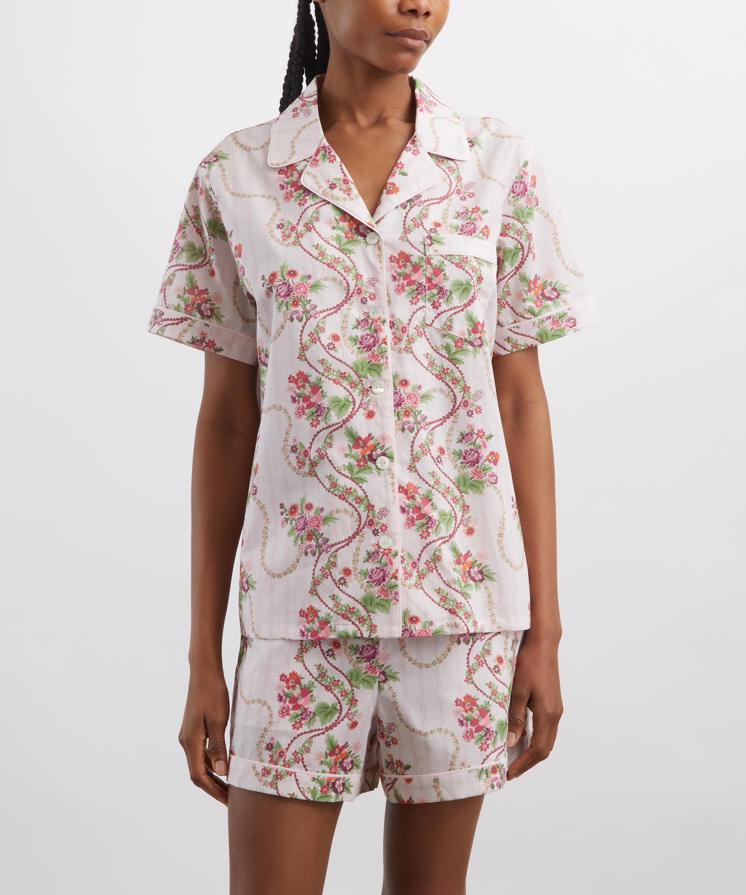 Liberty - Bridgerton || Ribbon Cascade Short Relaxed Pyjama Set image number 2