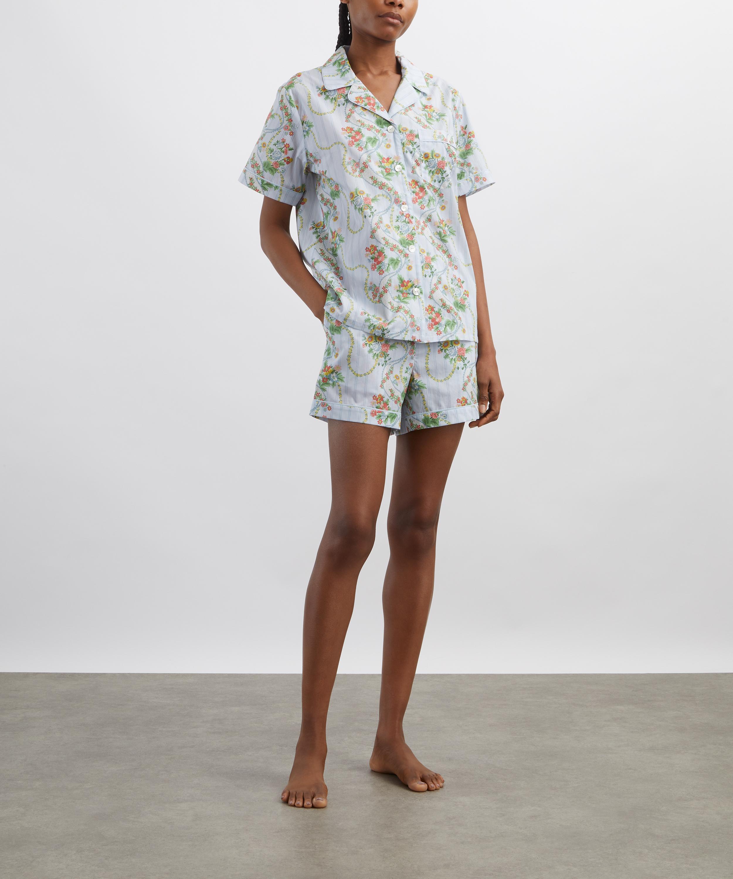 Liberty - Bridgerton || Ribbon Cascade Short Relaxed Pyjama Set image number 1