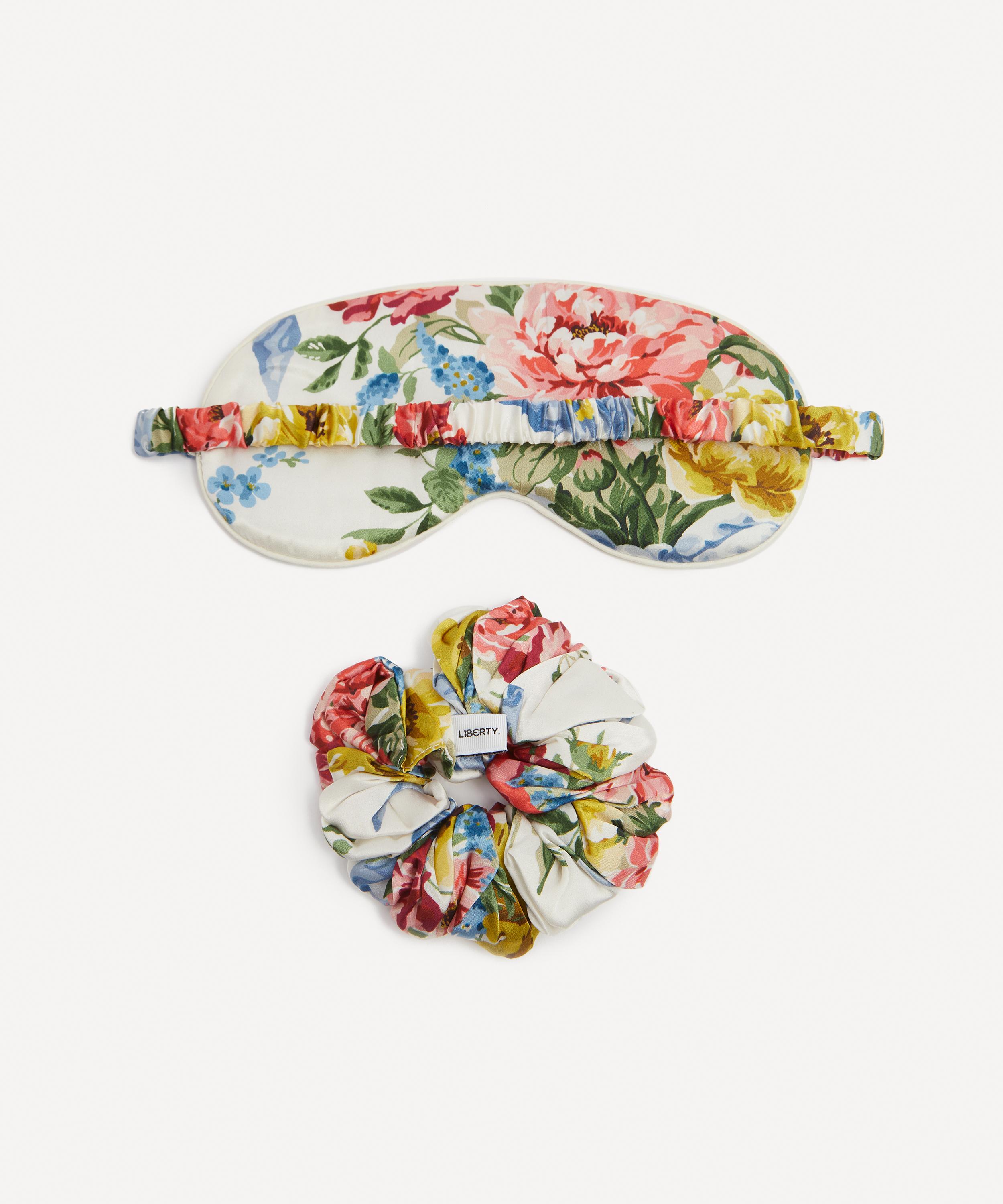Liberty - Bridgerton || Bow Bouquet Silk Eye Mask and Scrunchie Set image number 4