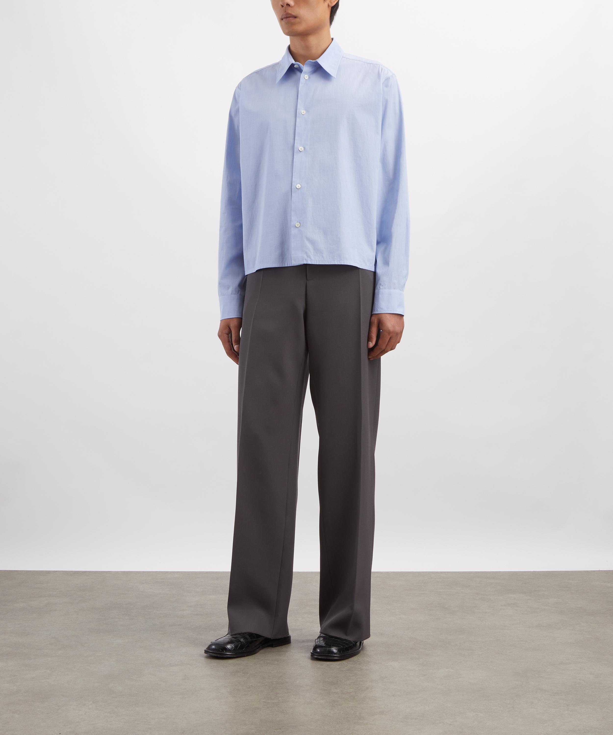 Jil Sander - Cotton Poplin Sky Shirt image number 1