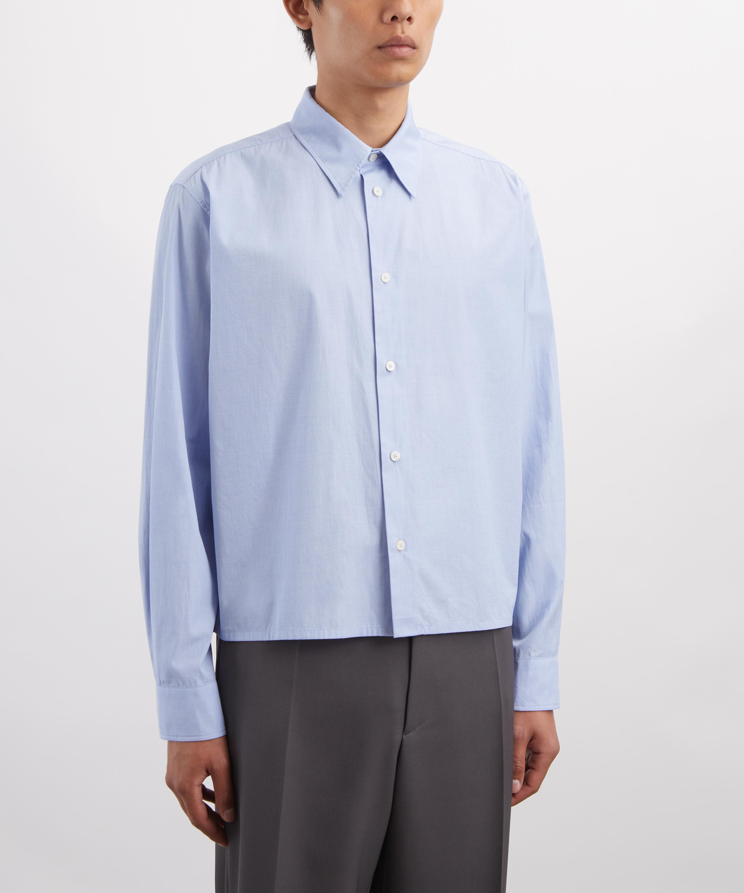 Jil Sander - Cotton Poplin Sky Shirt image number 2