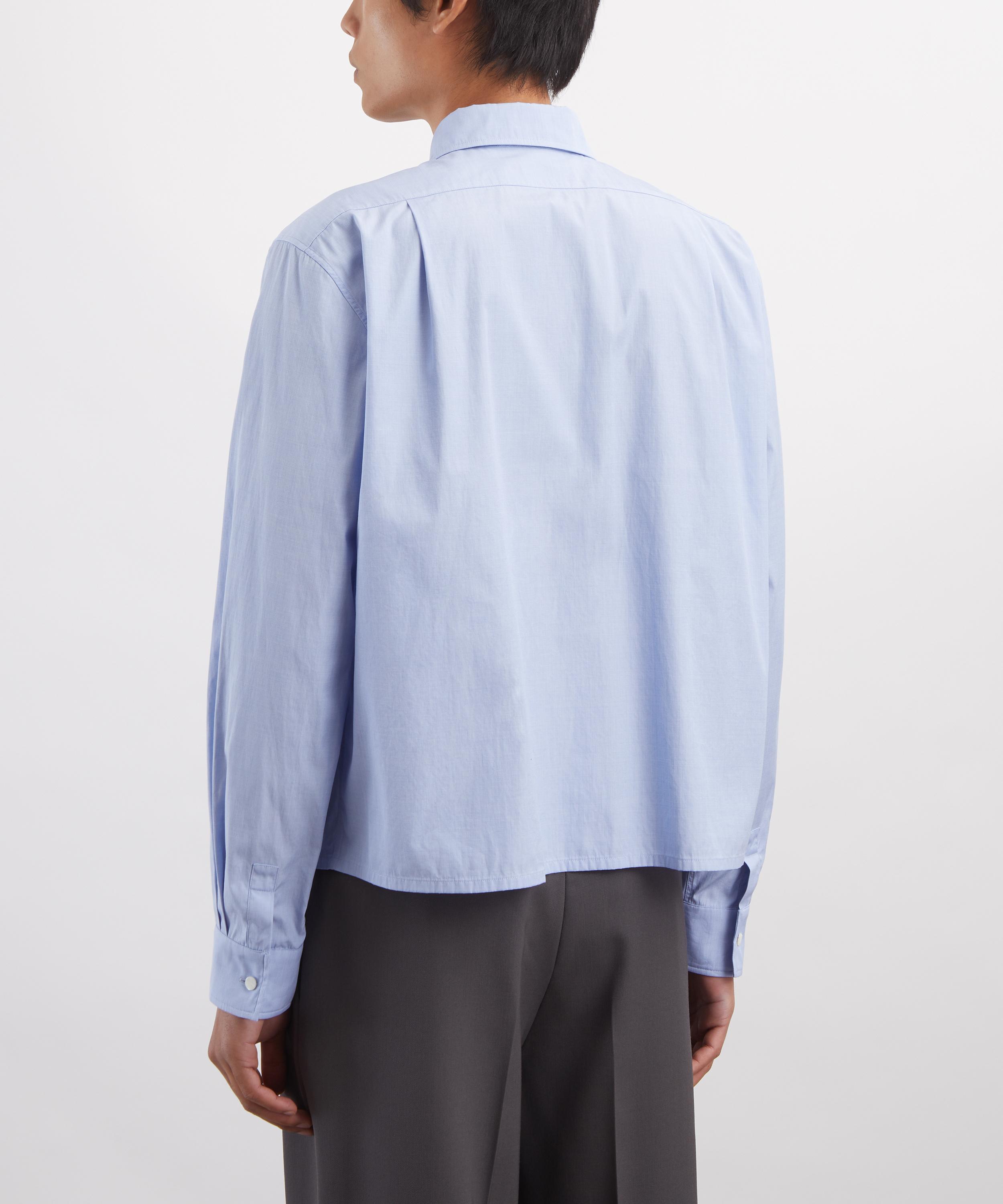 Jil Sander - Cotton Poplin Sky Shirt image number 3