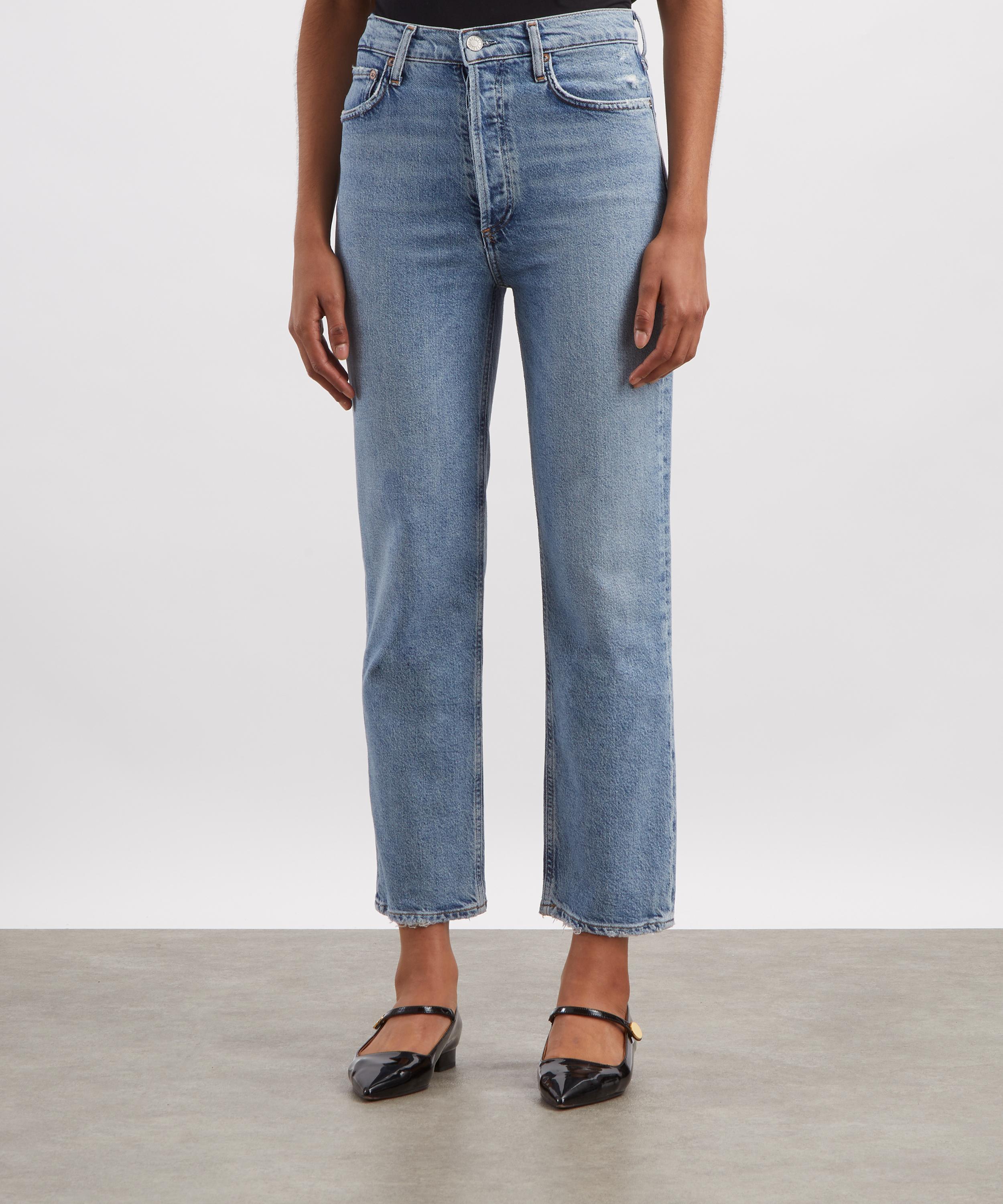 AGOLDE - 90s Pinch Waist Crop Jeans in Renew image number 2