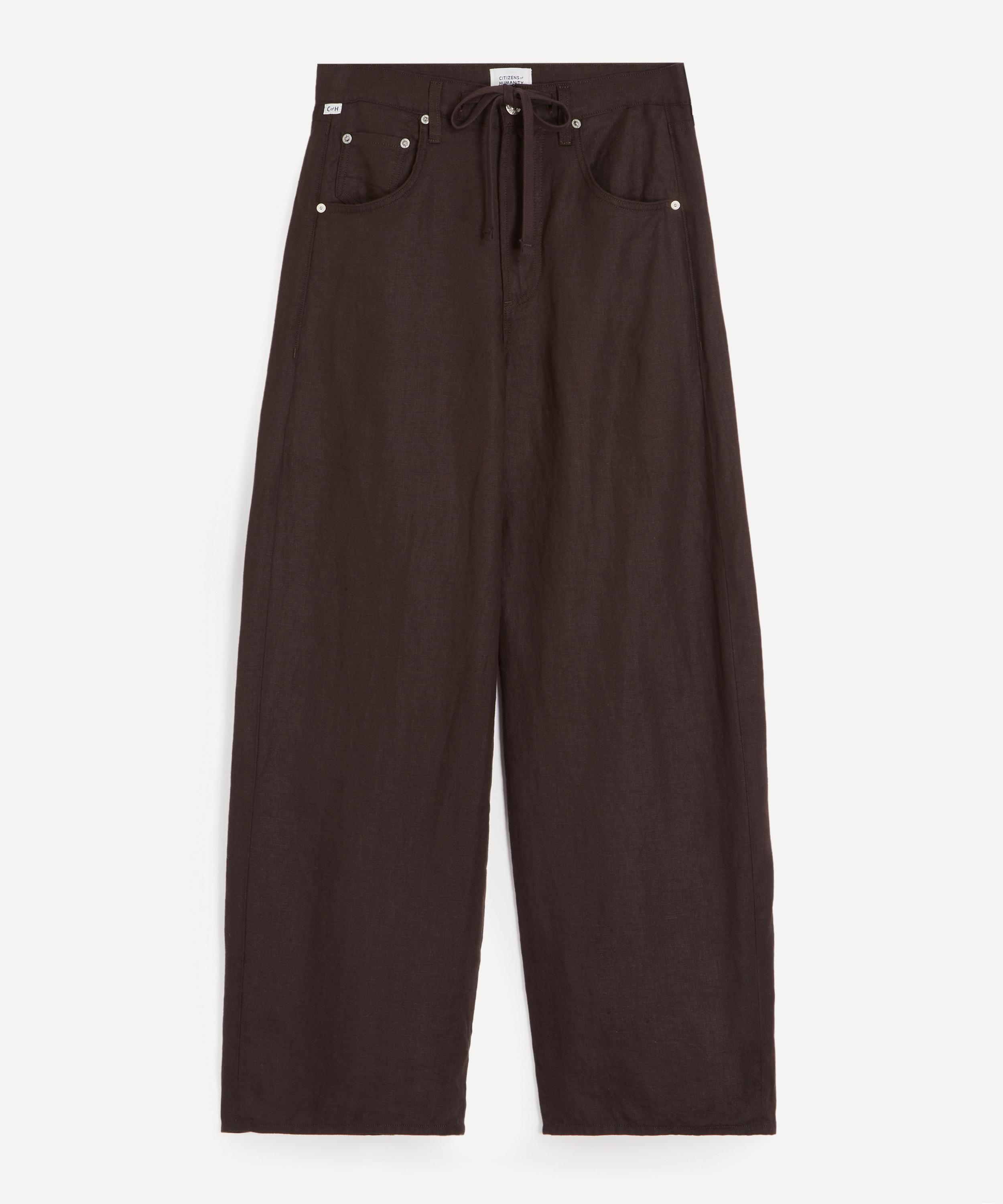 Citizens of Humanity - Brynn Drawstring Linen Trousers