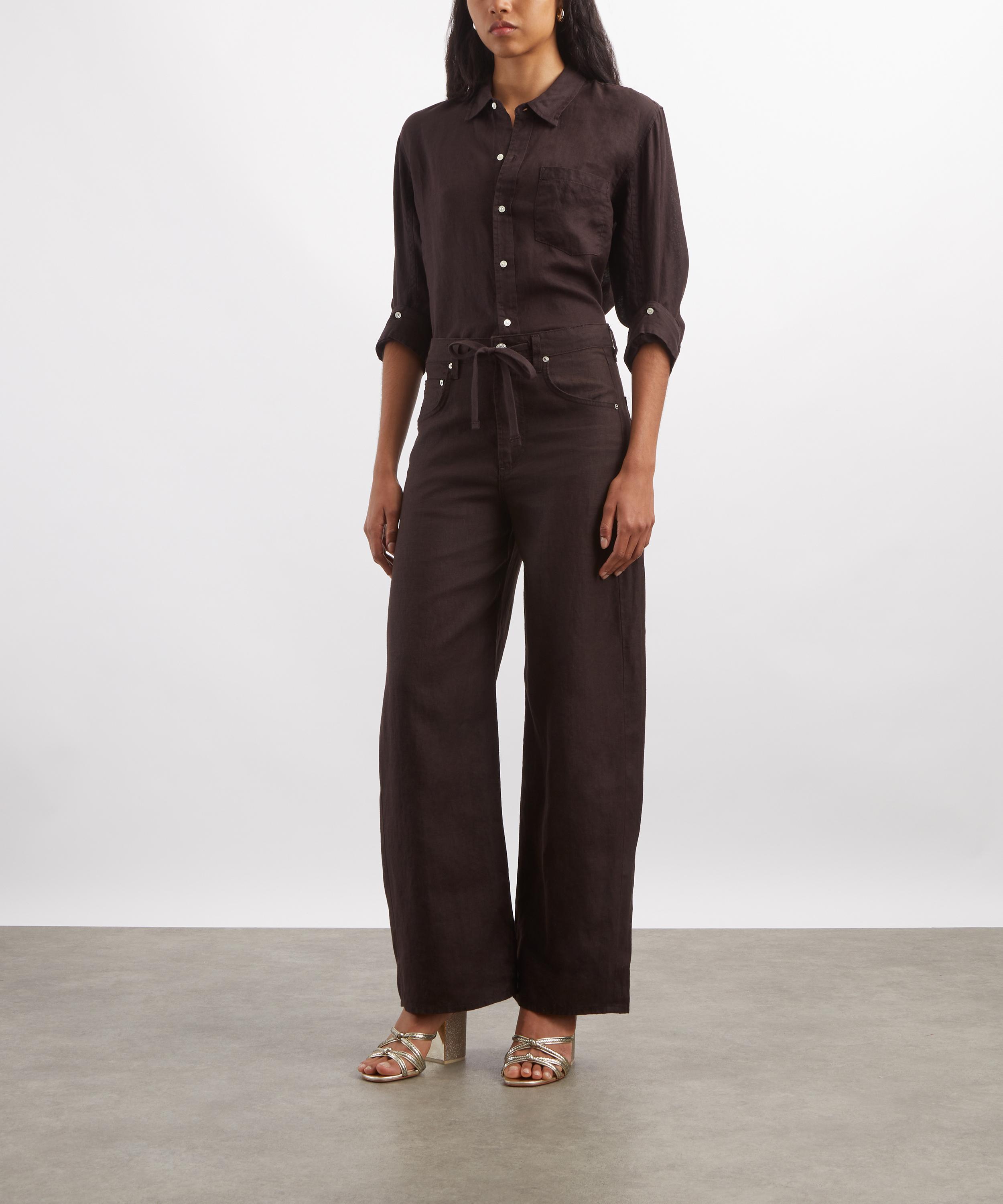 Citizens of Humanity - Brynn Drawstring Linen Trousers image number 1