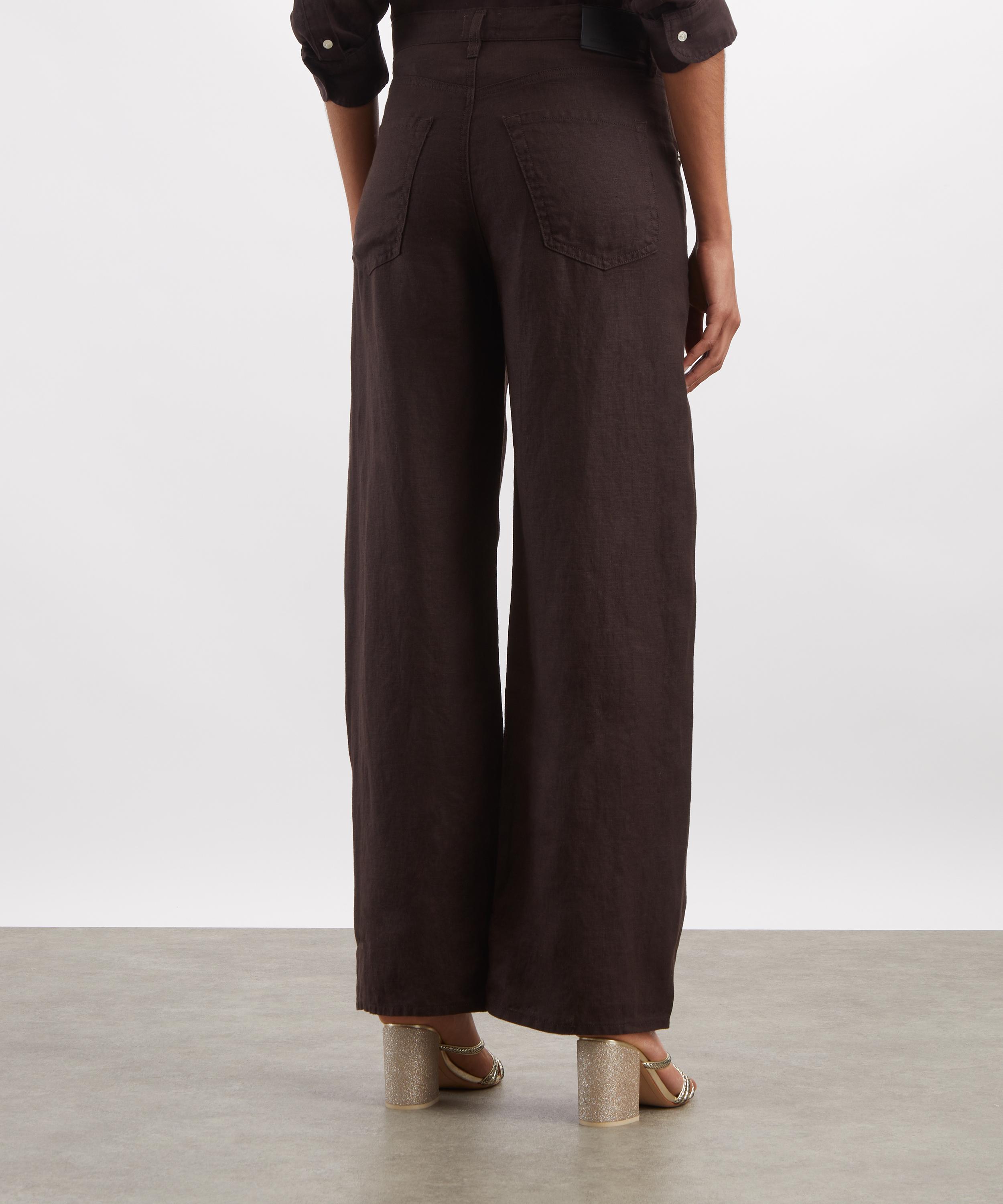 Citizens of Humanity - Brynn Drawstring Linen Trousers image number 3