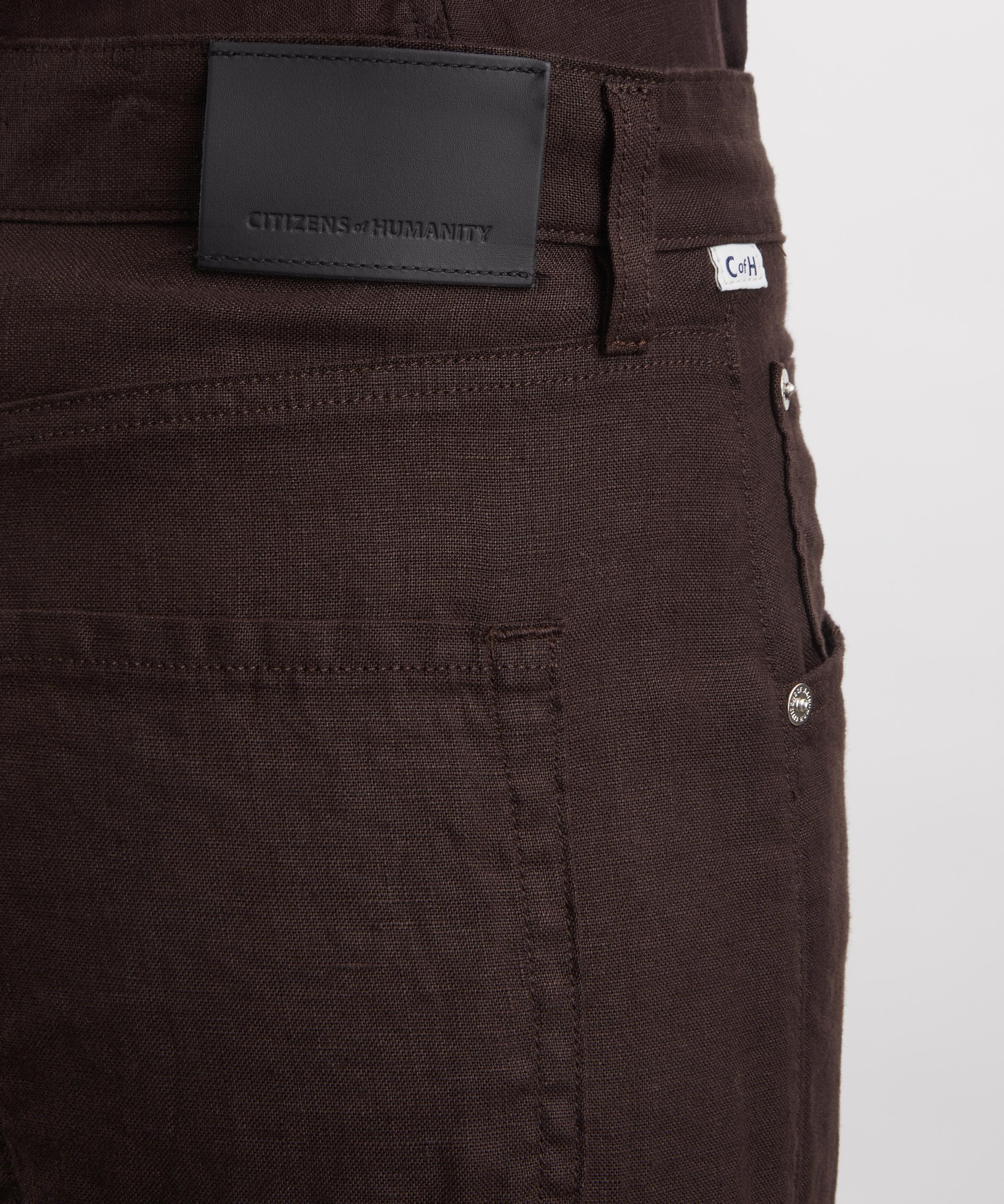 Citizens of Humanity - Brynn Drawstring Linen Trousers image number 4
