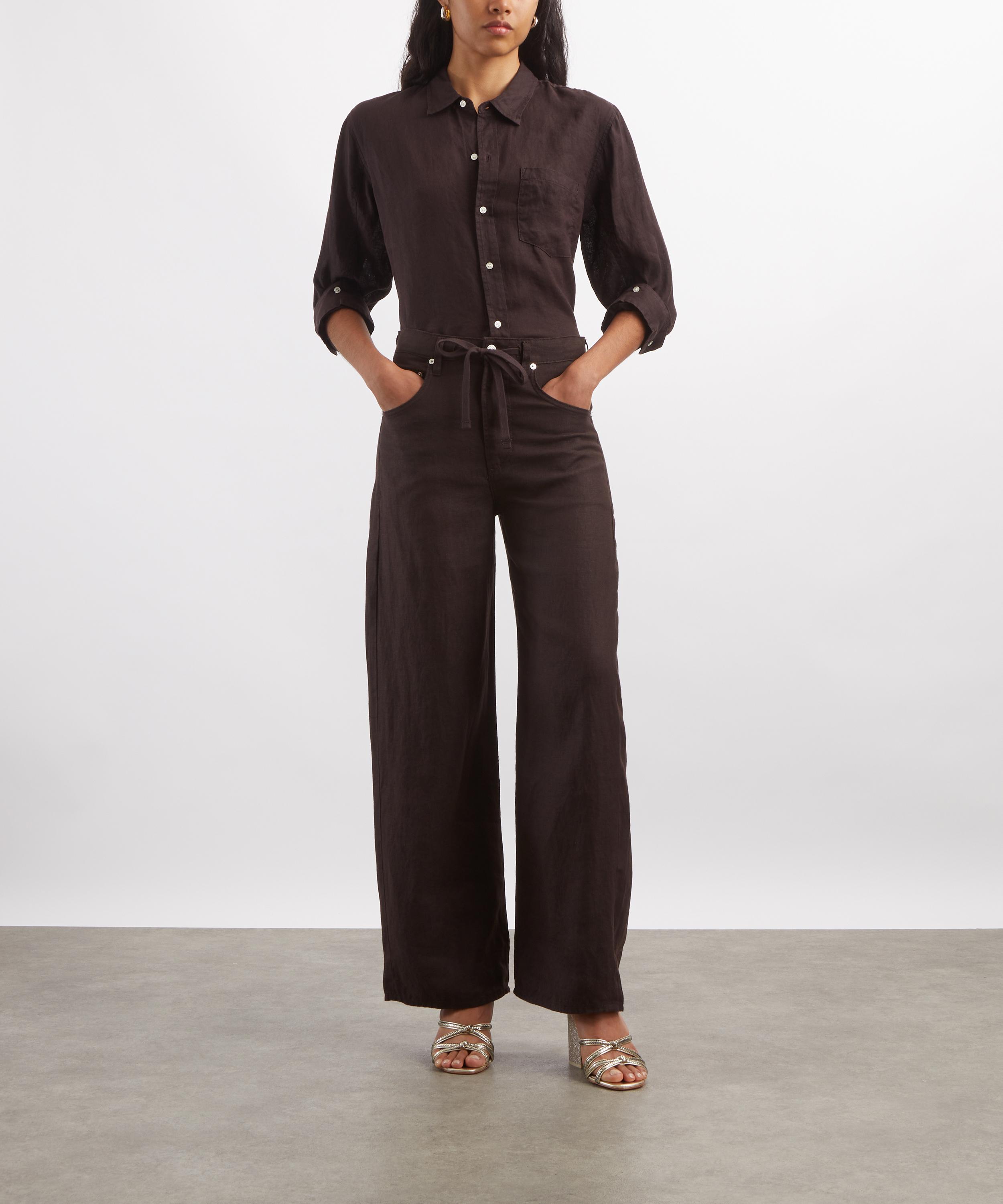 Citizens of Humanity - Kayla Shrunked Linen Shirt image number 1