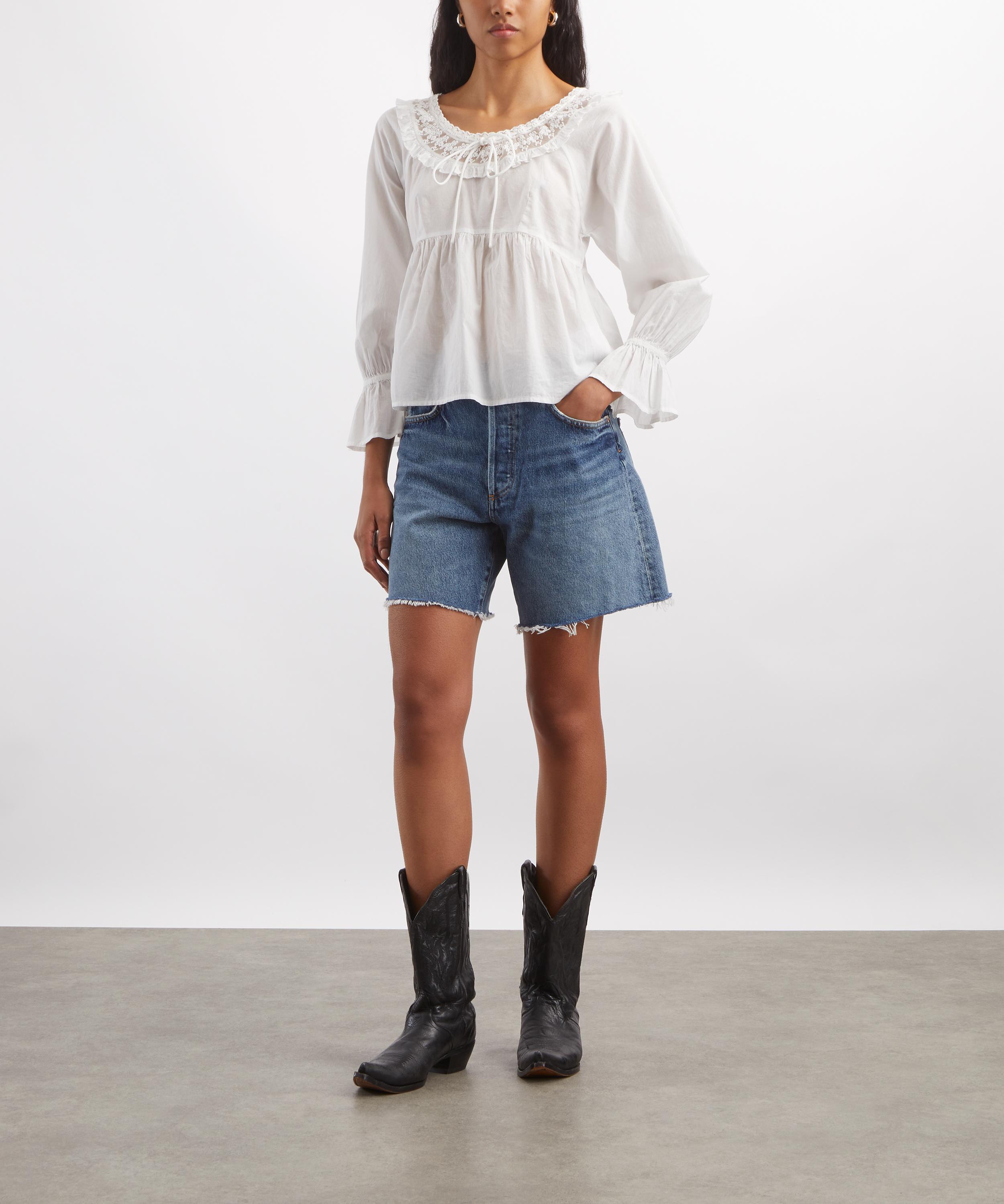 Citizens of Humanity - Marlow Long Vintage Shorts in Amaretto&nbsp; image number 1