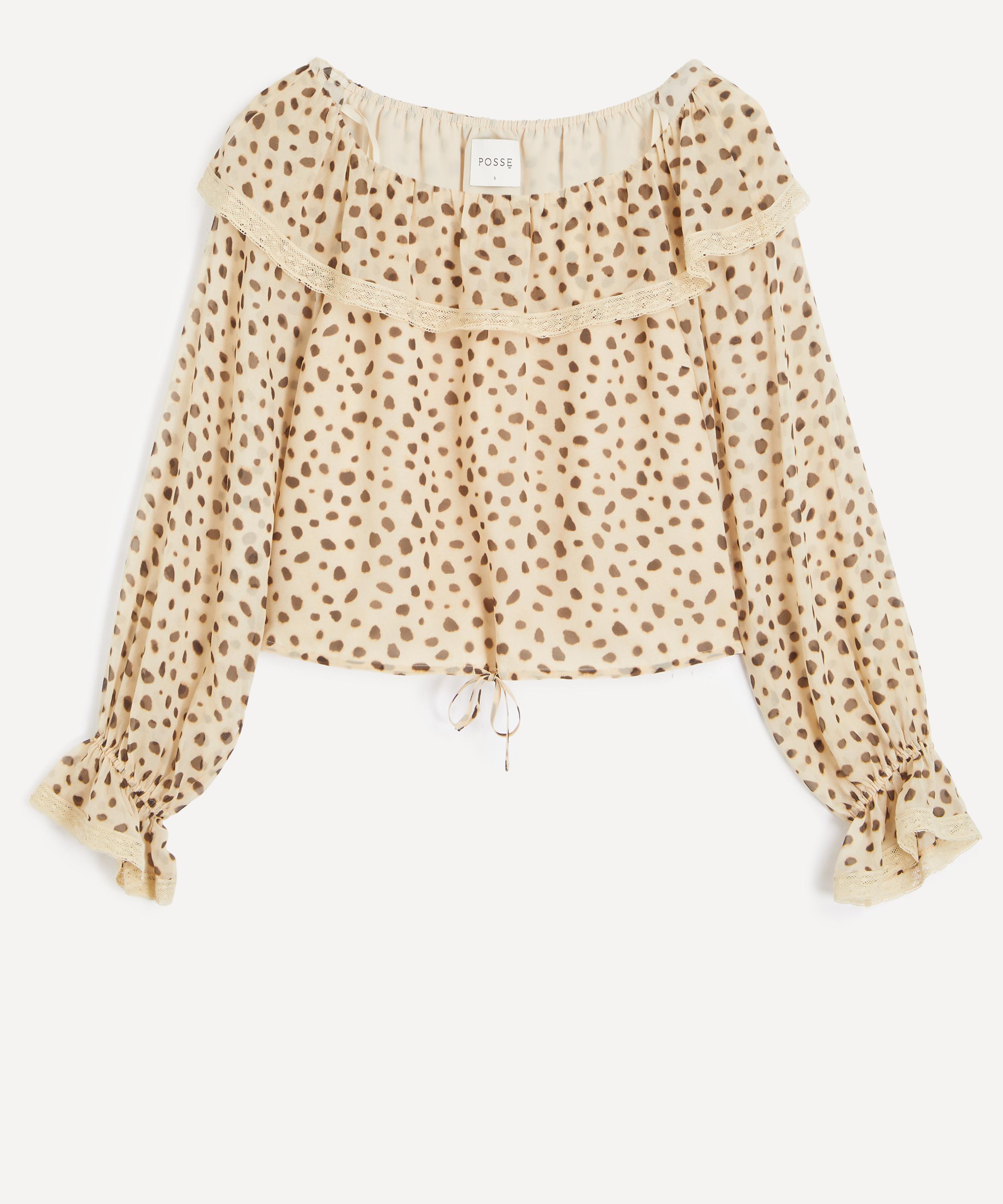 Posse - Priscilla Cheetah Blouse image number 0