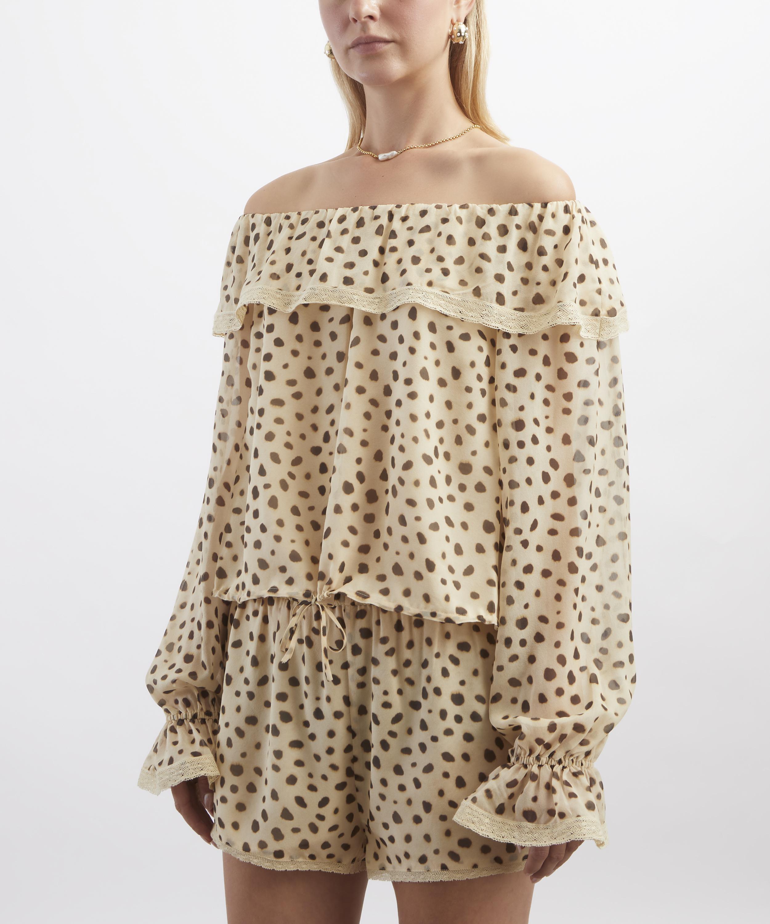 Posse - Priscilla Cheetah Blouse image number 2