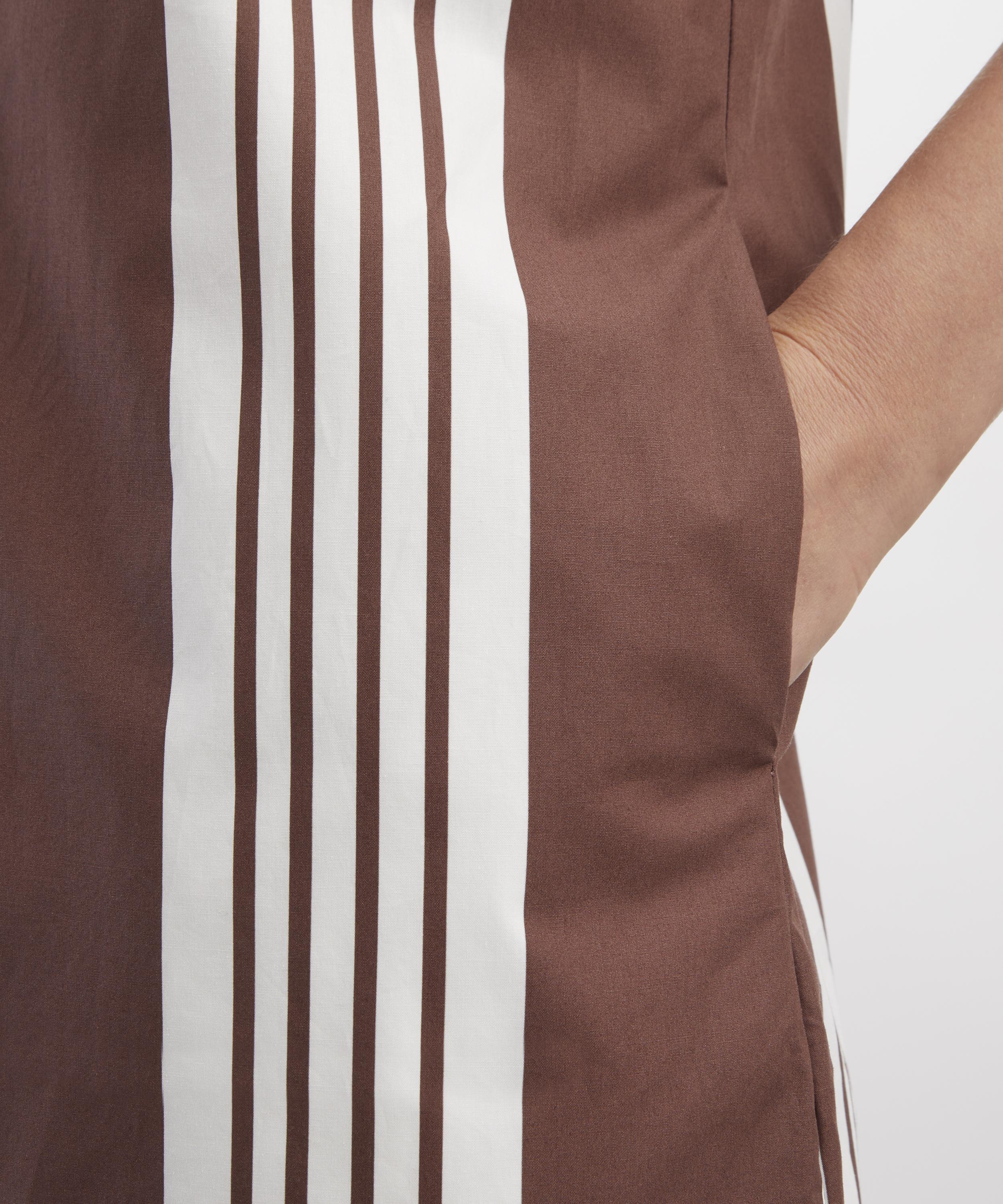Posse - Rosie Chocolate Stripe Mini Dress&nbsp; image number 4