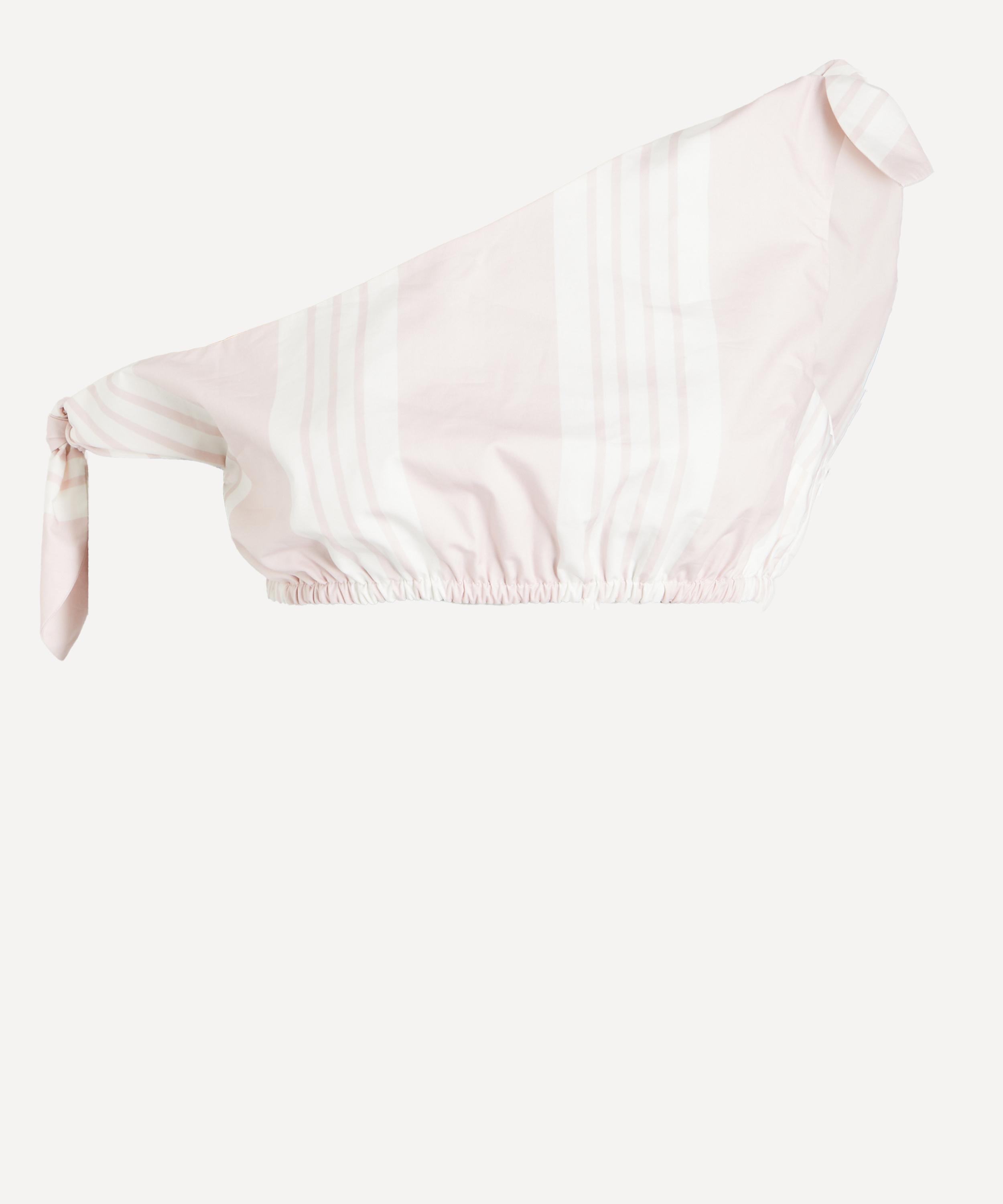 Posse - Rosie Pink Stripe Tie Top