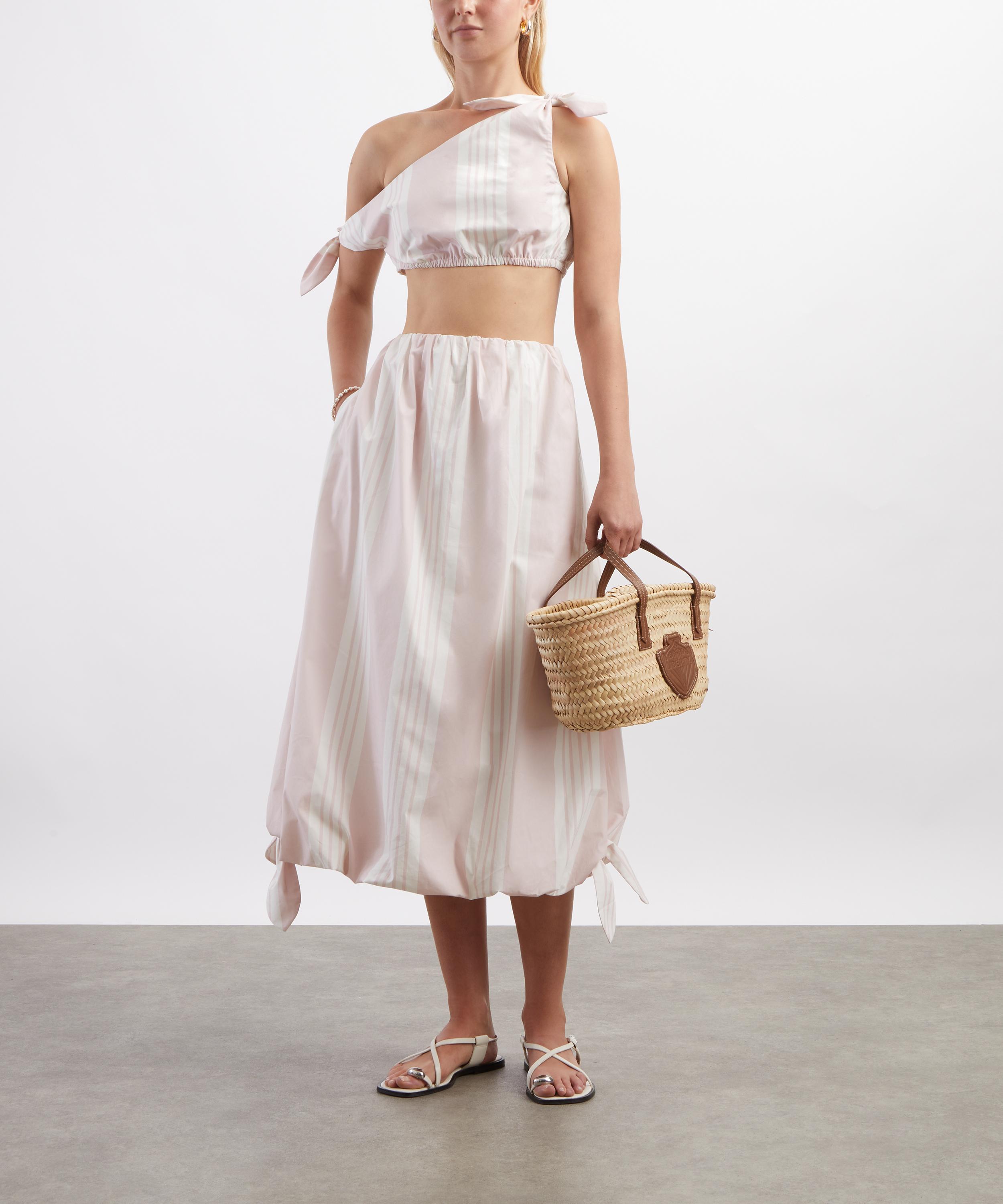 Posse - Rosie Pink Stripe Tie Top image number 1