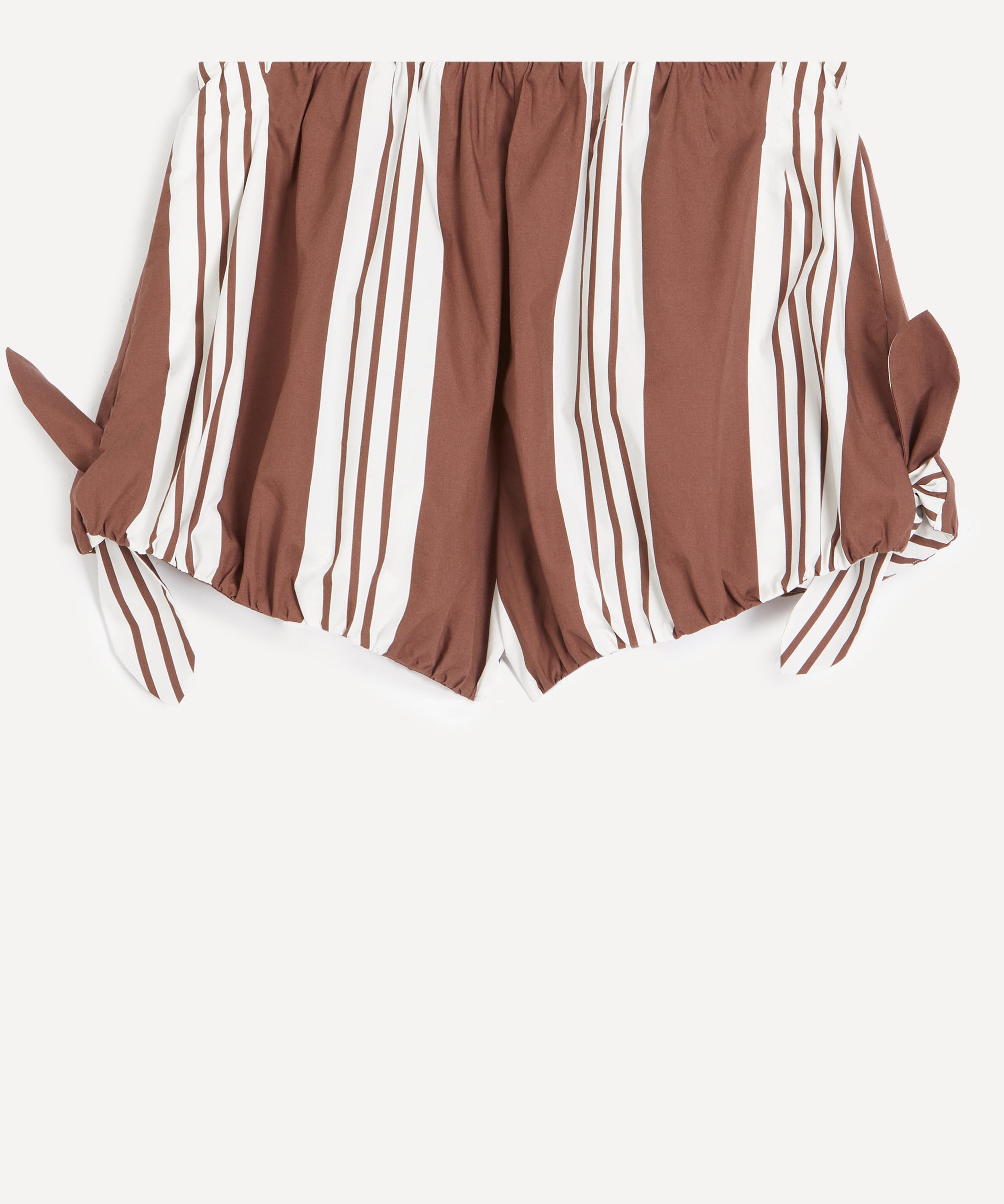 Posse - Rosie Chocolate Stripe Shorts