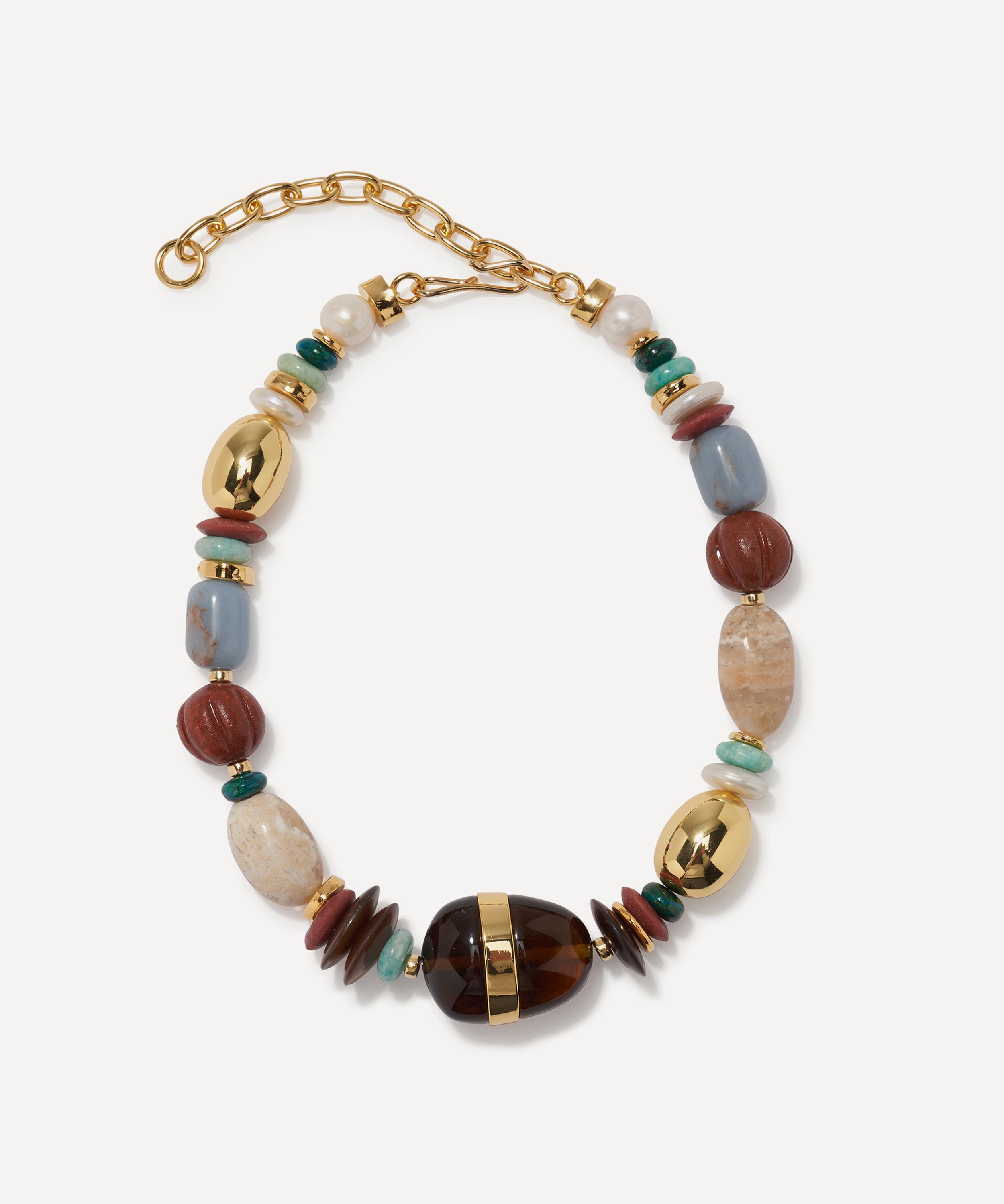 Lizzie Fortunato - Gold-Plated Kona Collar Necklace
