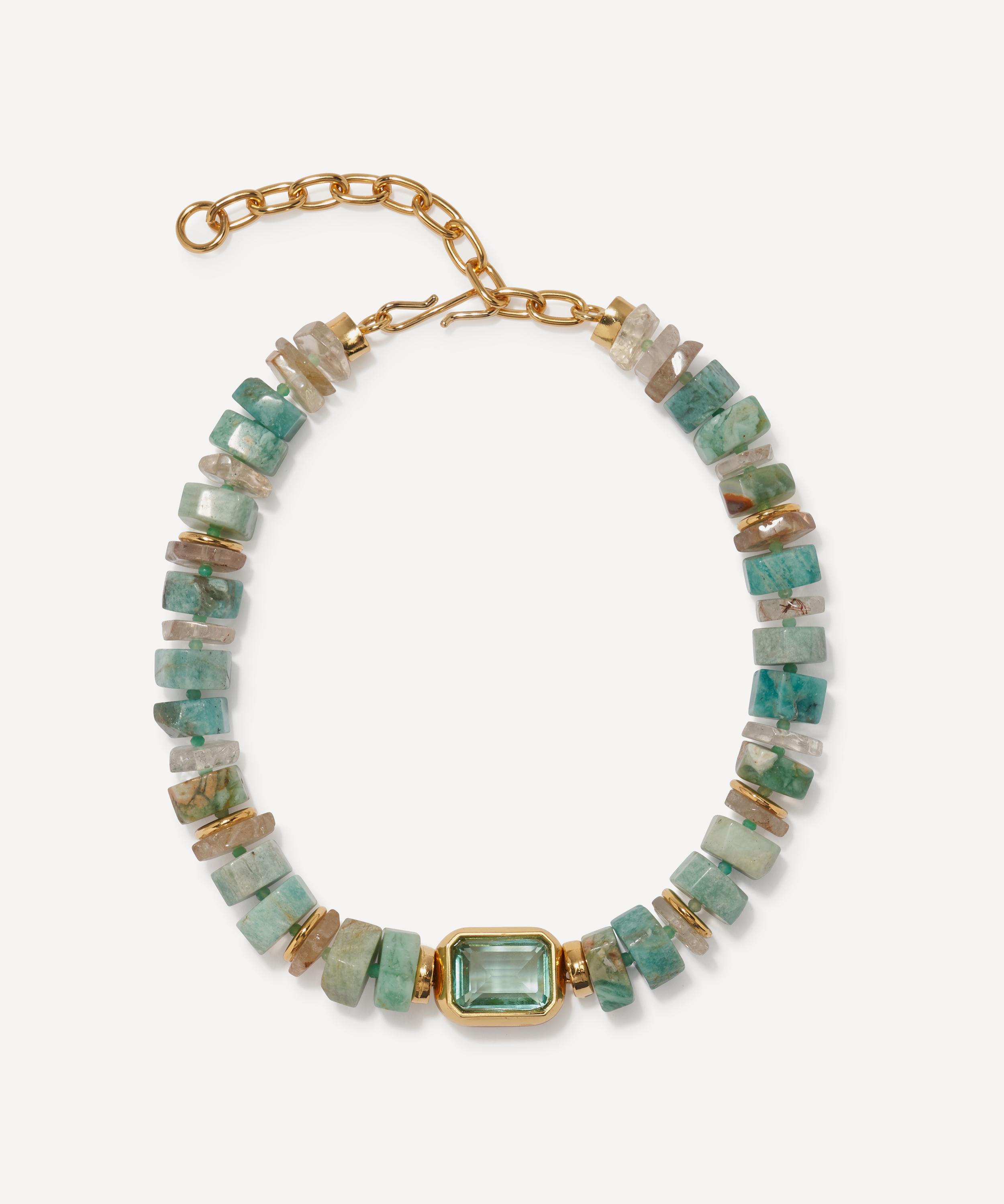 Lizzie Fortunato - 24ct Gold-Plated Goddess Collar Necklace