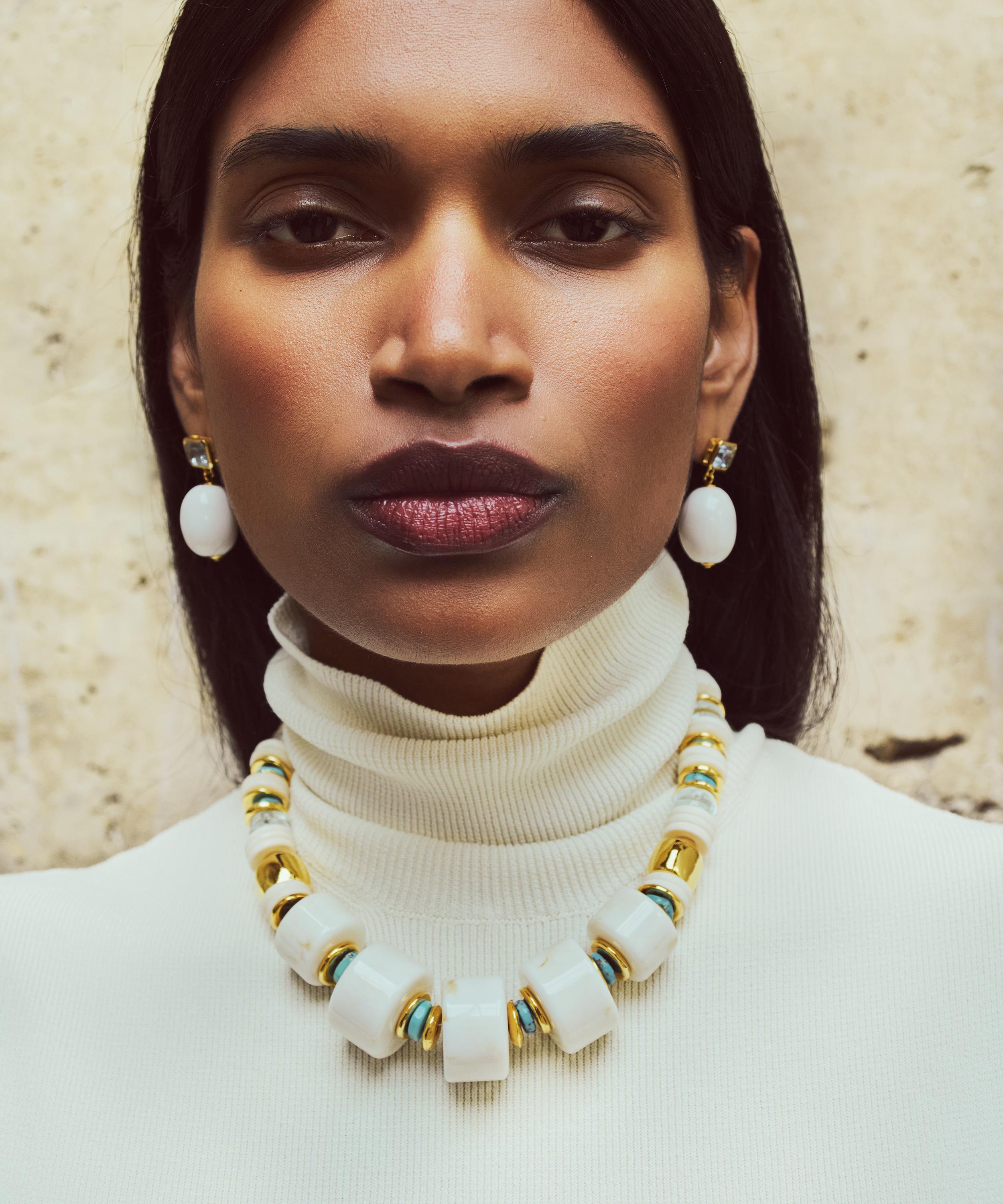 Lizzie Fortunato - 24ct Gold-Plated La Paz Earrings image number 1