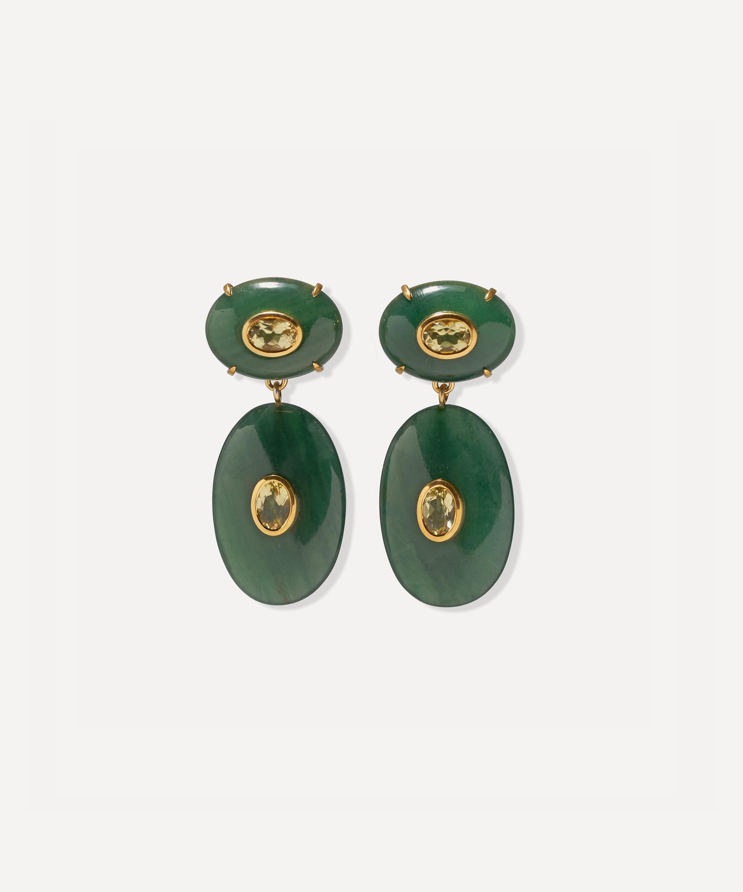 Lizzie Fortunato - 24ct Gold-Plated Dorothy Earrings