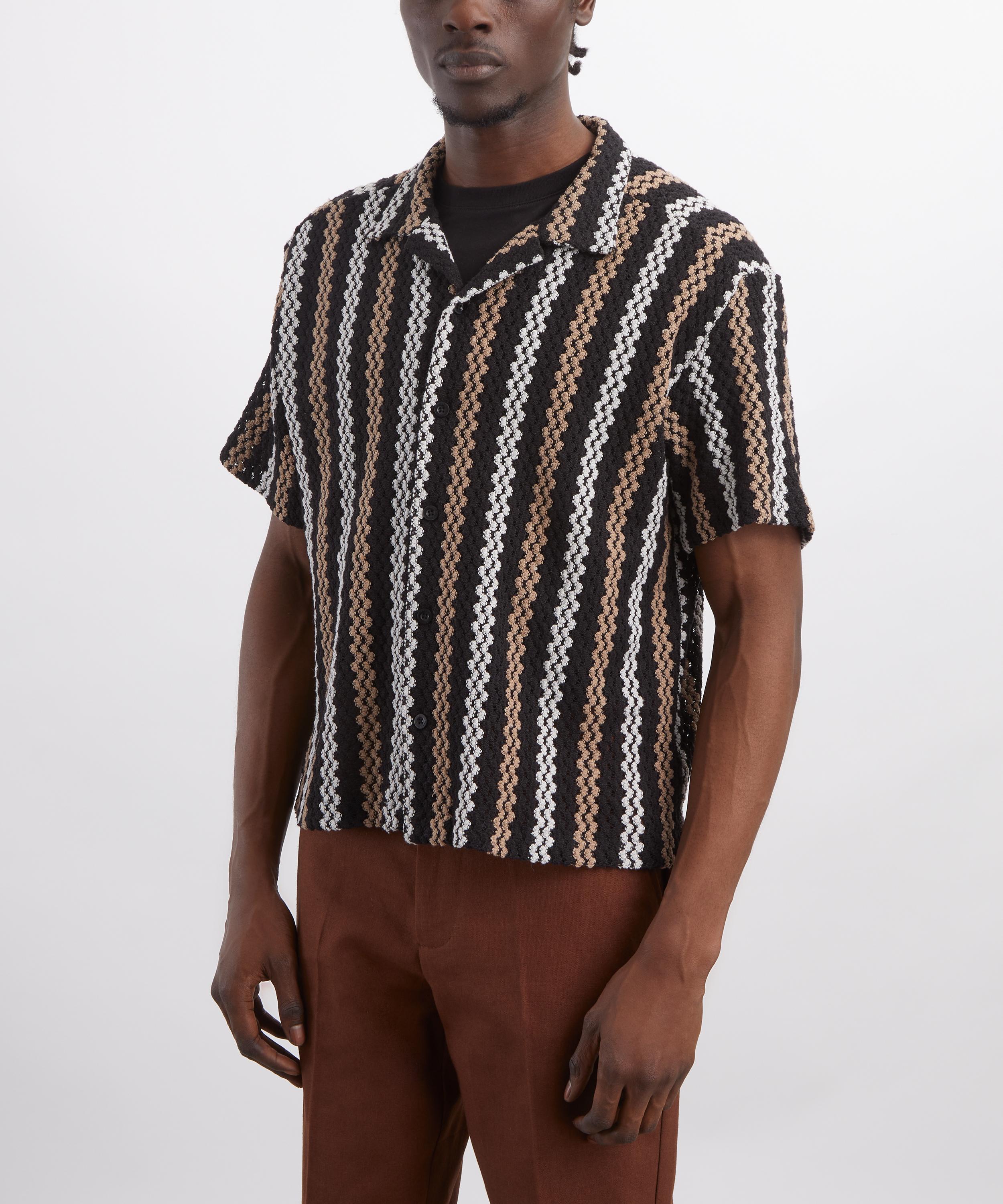 Percival - Wade Crochet Cuban Shirt image number 2