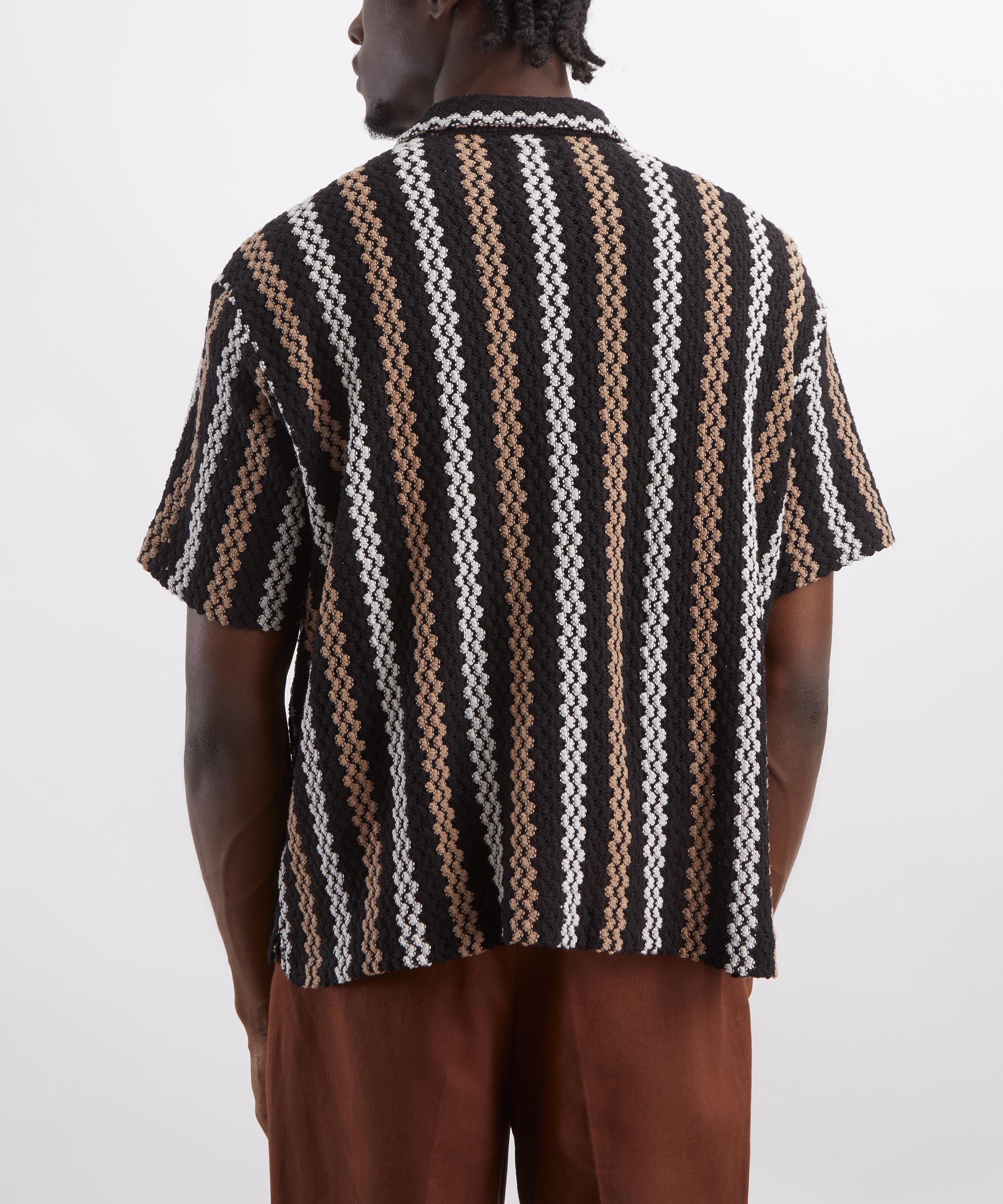 Percival - Wade Crochet Cuban Shirt image number 3