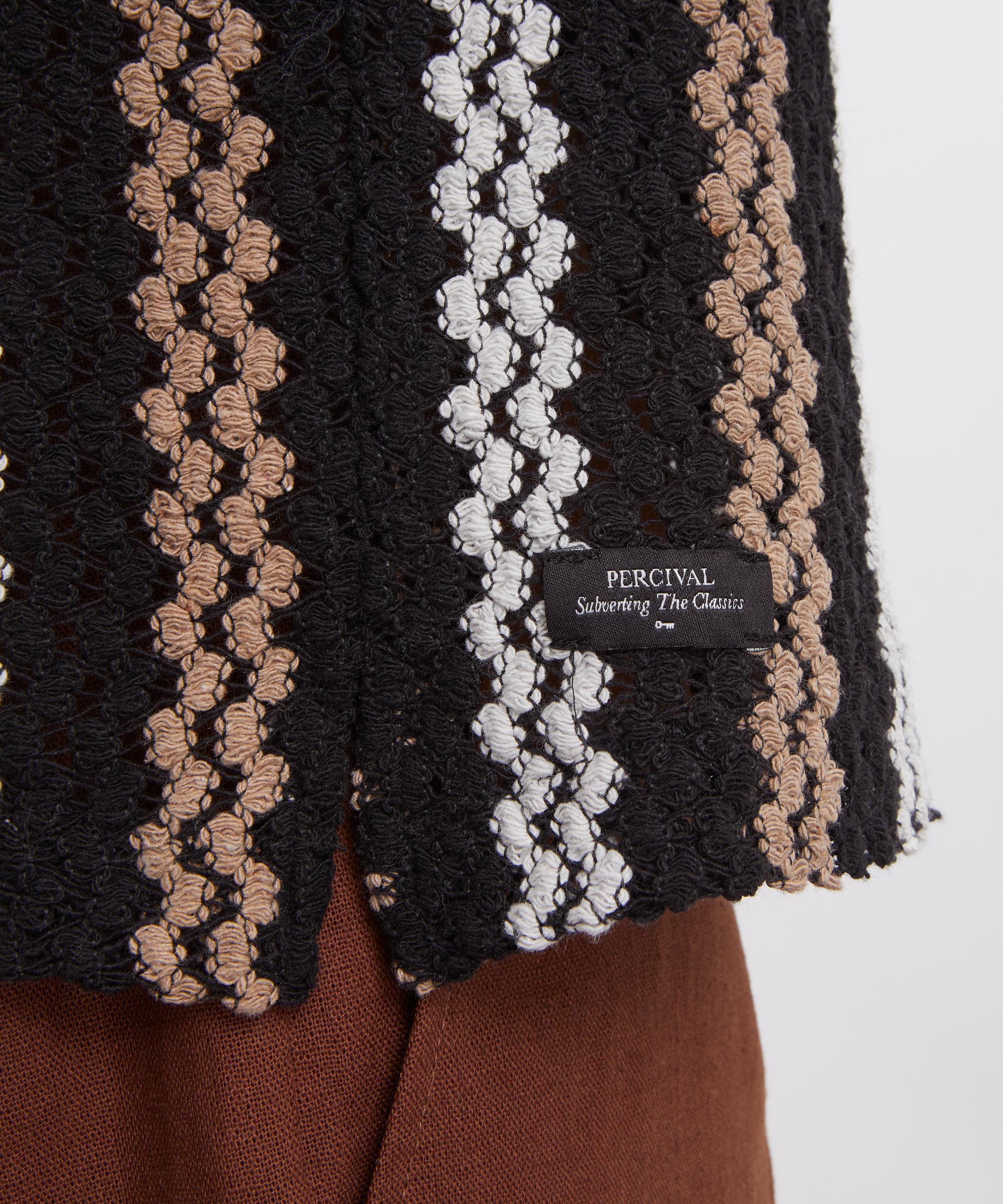 Percival - Wade Crochet Cuban Shirt image number 4