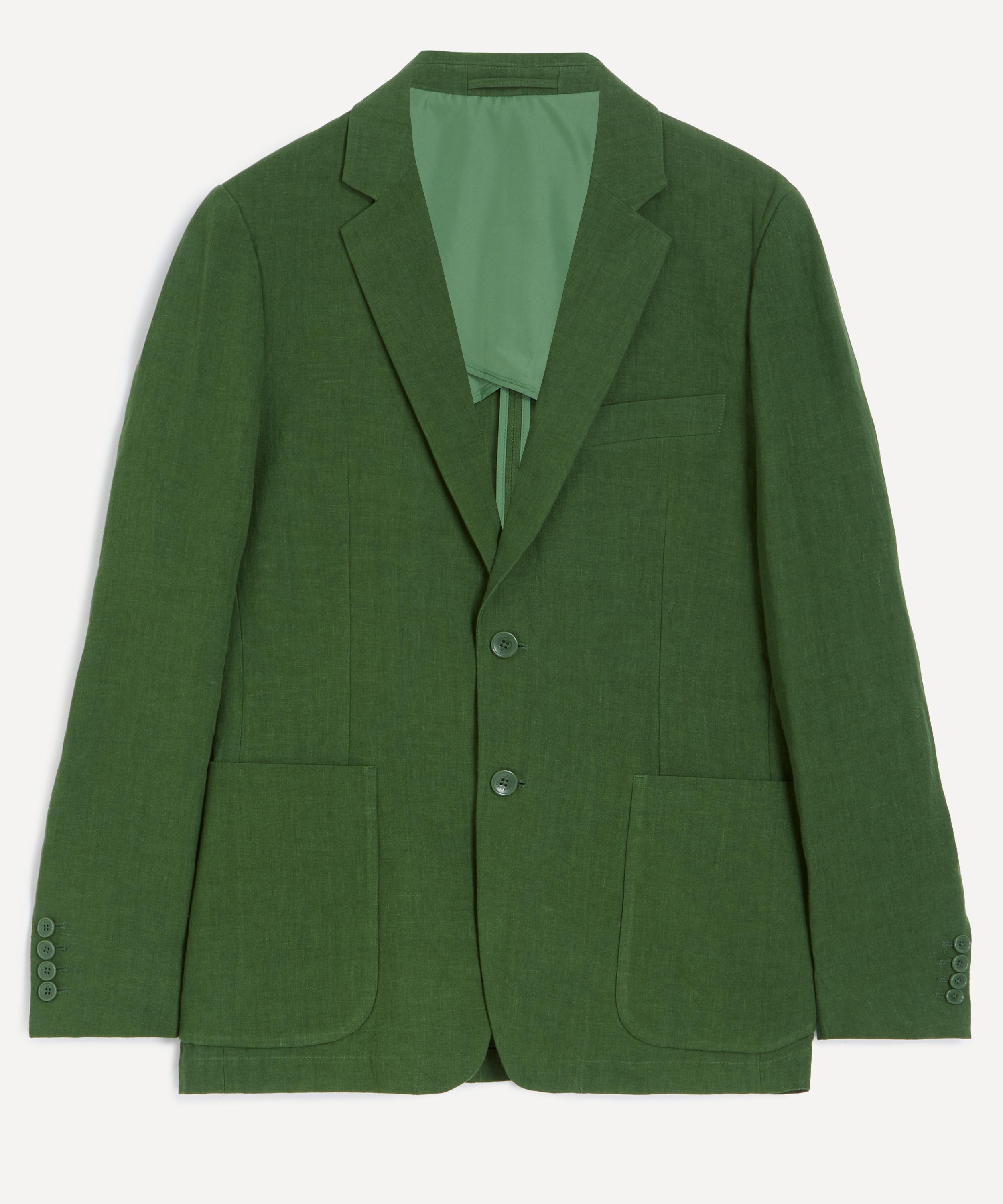 Percival - Forest Tailored Linen Blazer&nbsp;