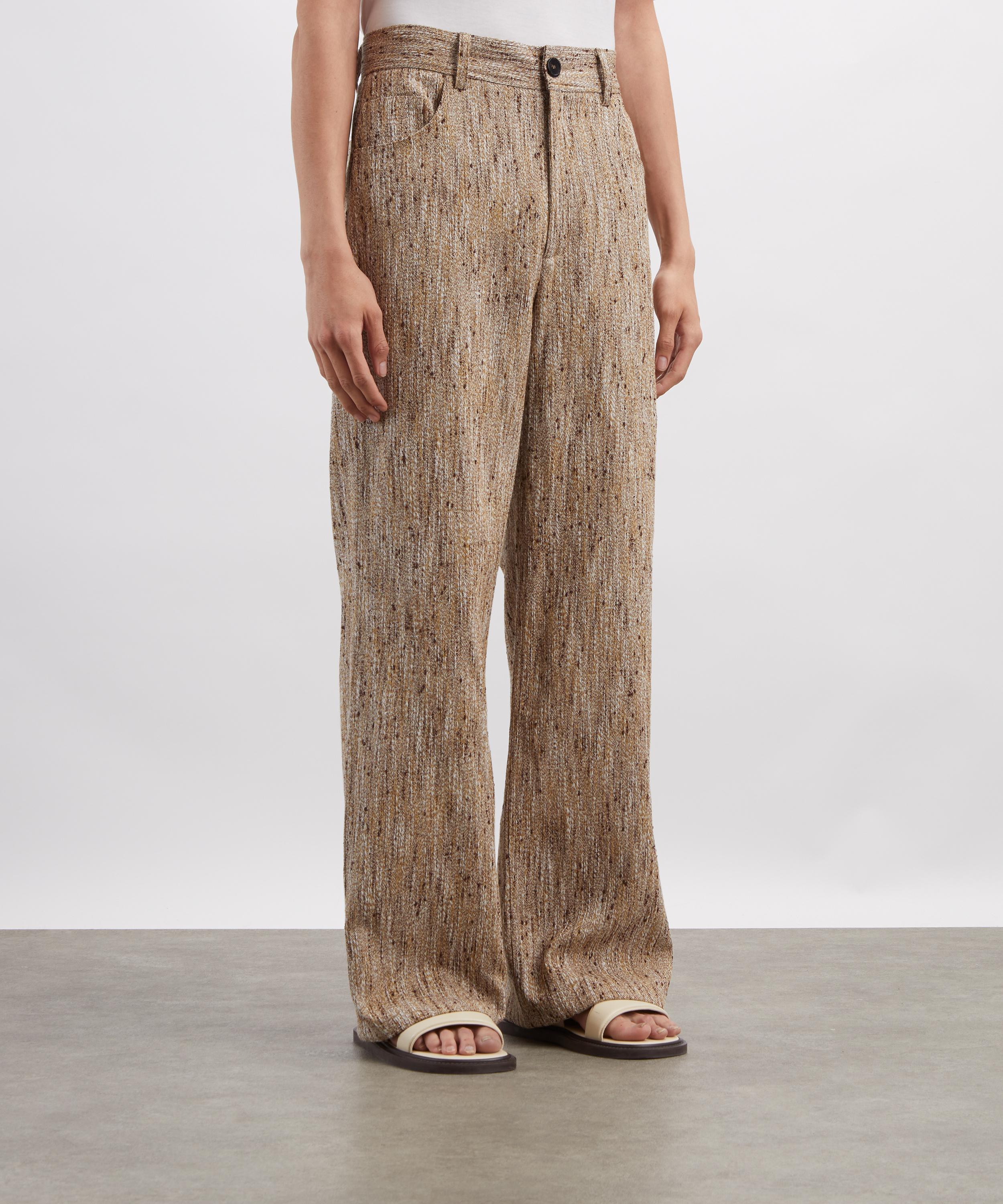 S&eacute;fr - Ramon Fine Summer Tweed Trousers image number 2