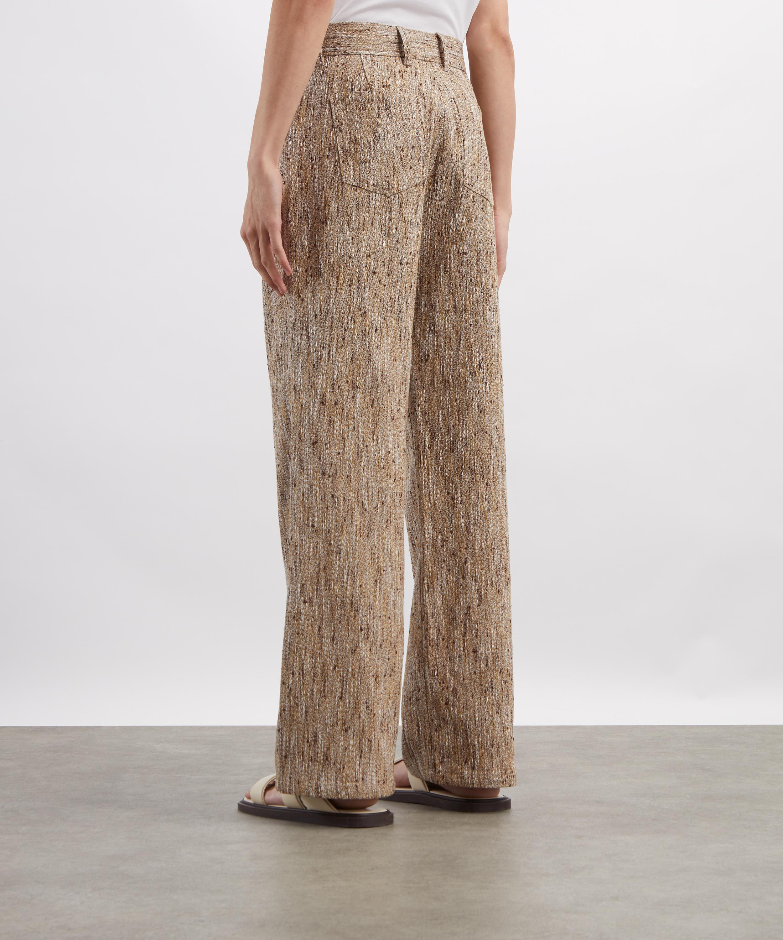 S&eacute;fr - Ramon Fine Summer Tweed Trousers image number 3