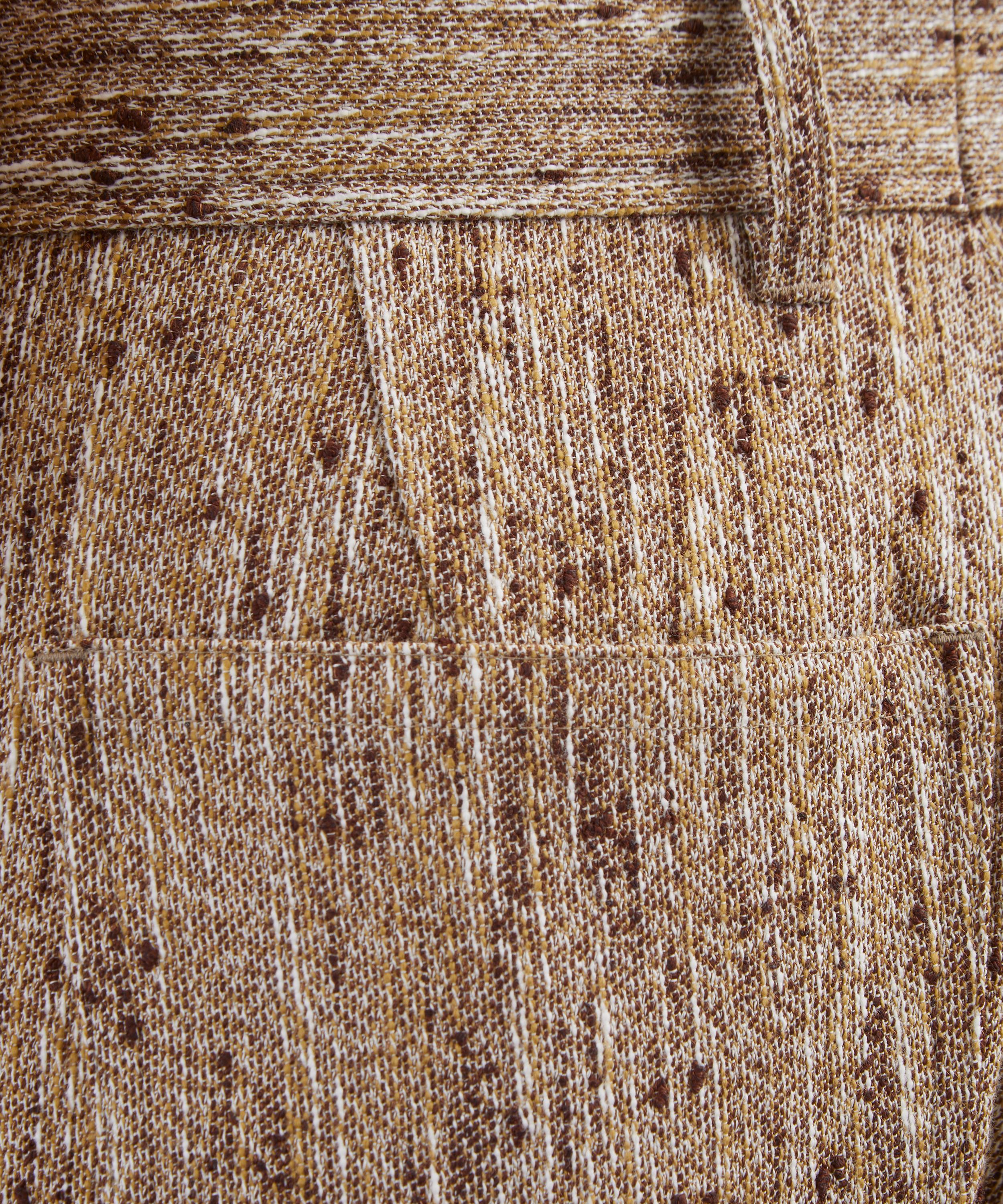 S&eacute;fr - Ramon Fine Summer Tweed Trousers image number 4