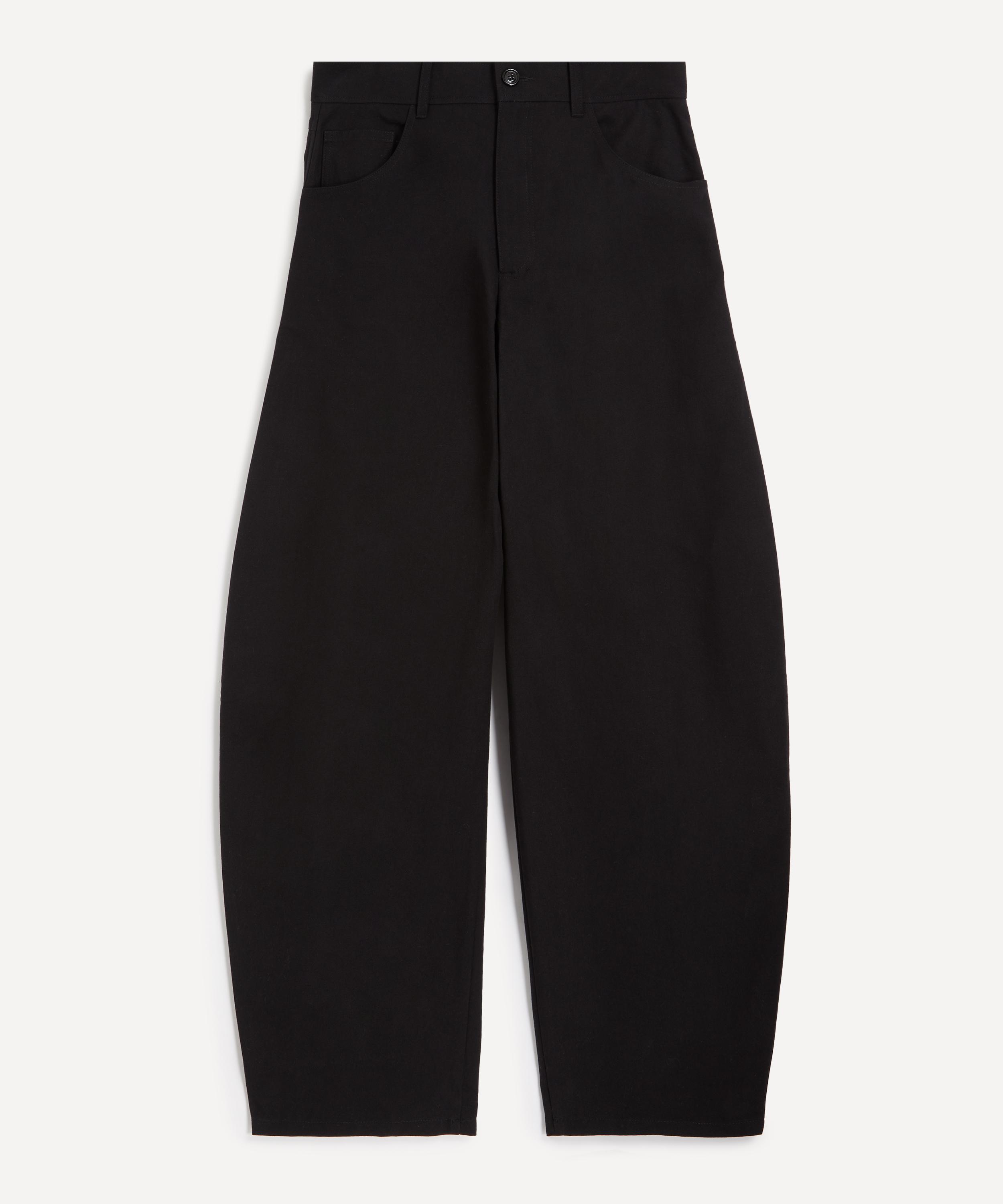 S&eacute;fr - Black Joshua Twill Trousers