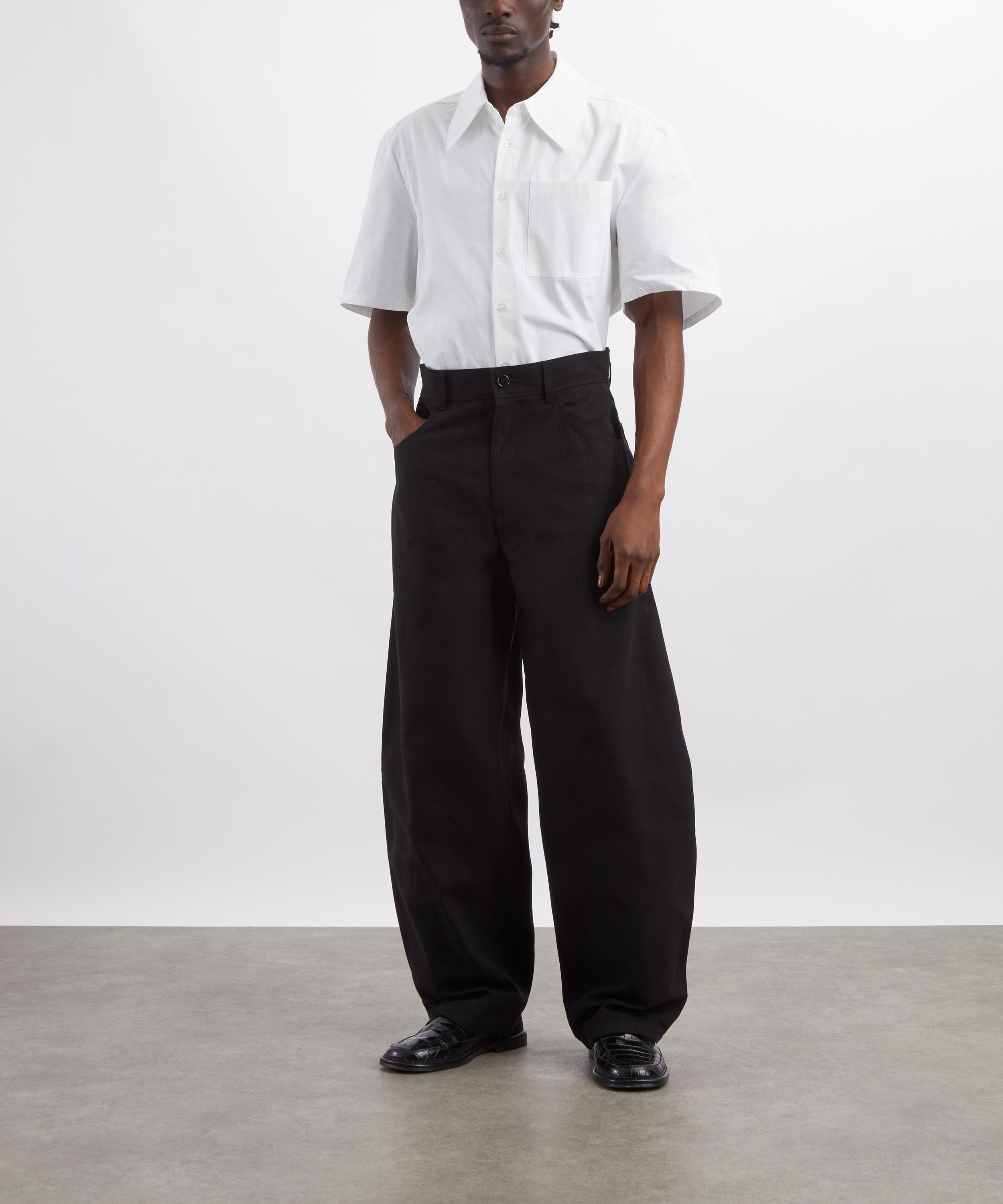 S&eacute;fr - Waylon White Poplin Shirt image number 1